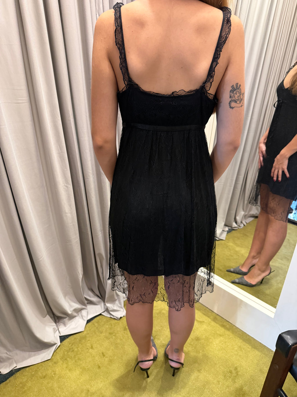 Atos Lombardini Black Dress