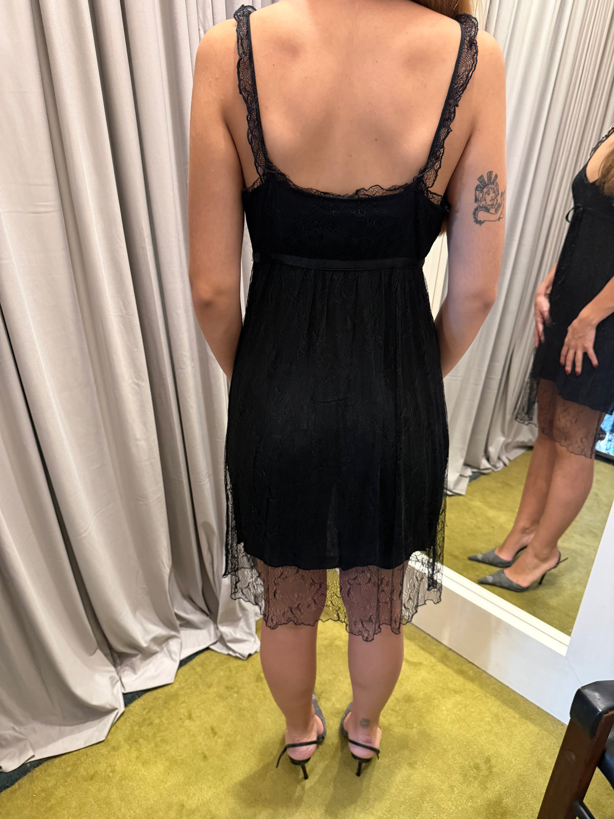 Atos Lombardini Black Dress