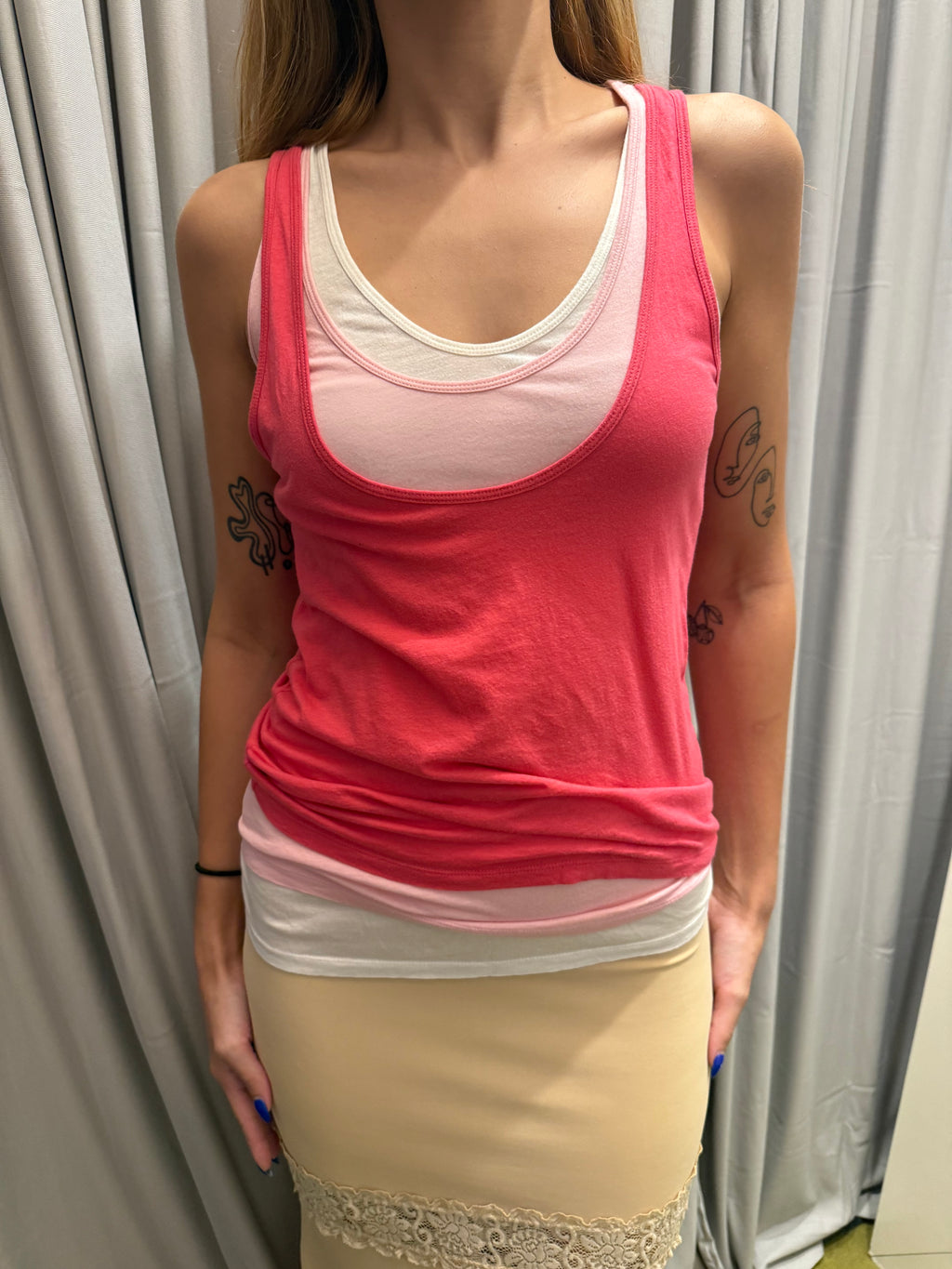 Stefanel Three Layer Top