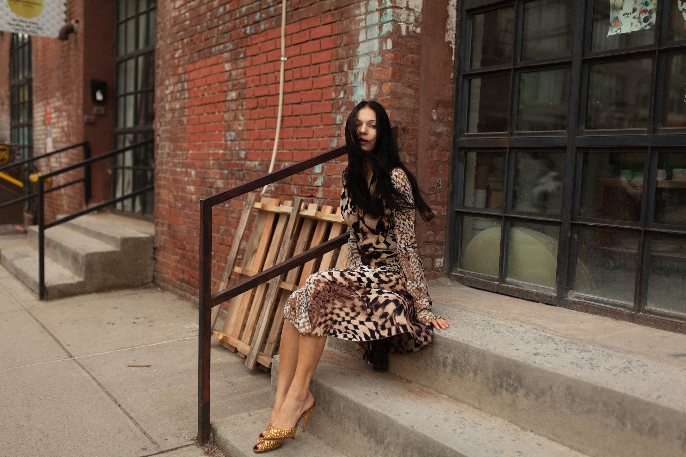 Roberto Cavalli FW 2003 Runway Dress