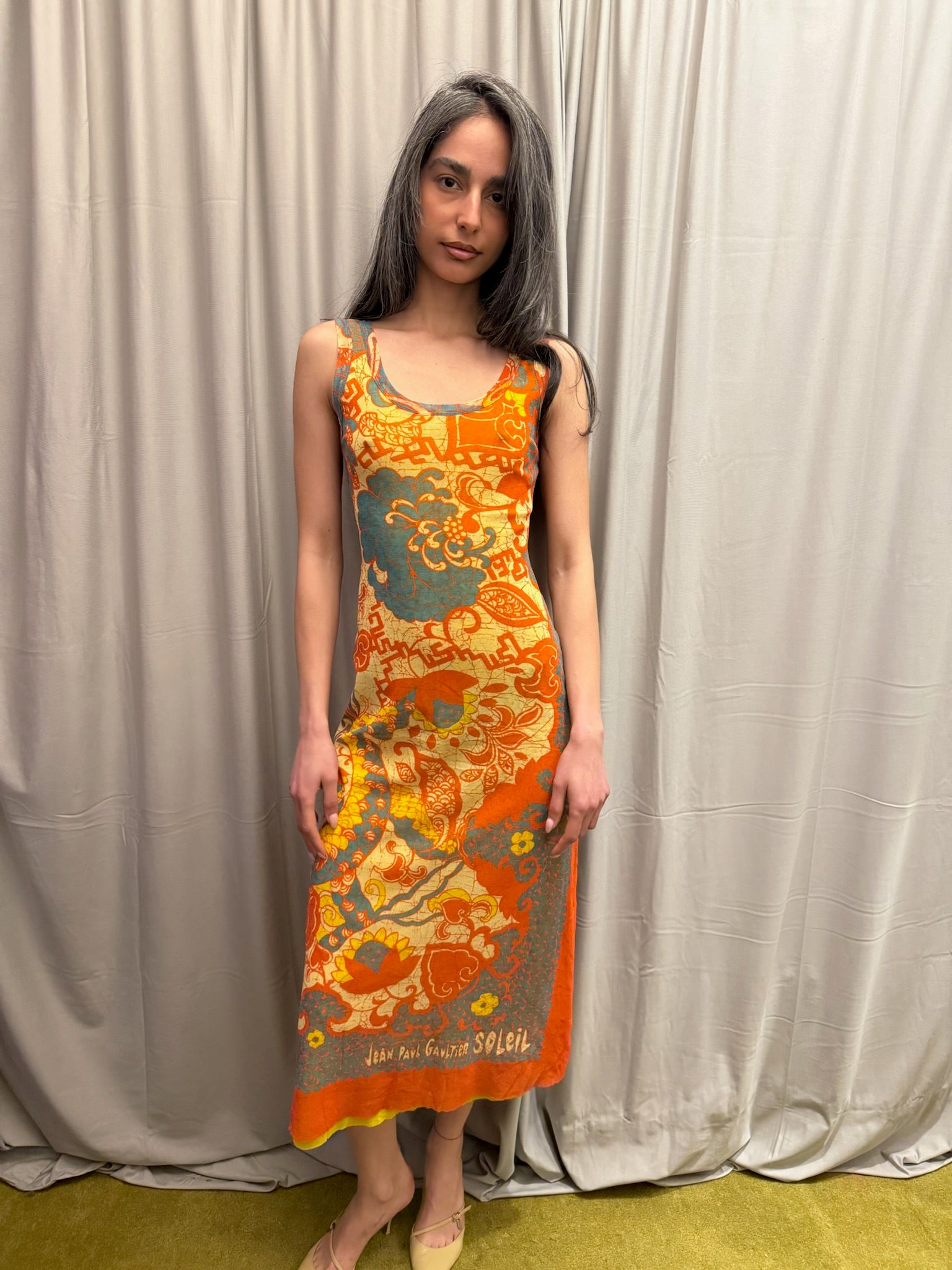 Jean Paul Gautier Soleil Mesh Dress