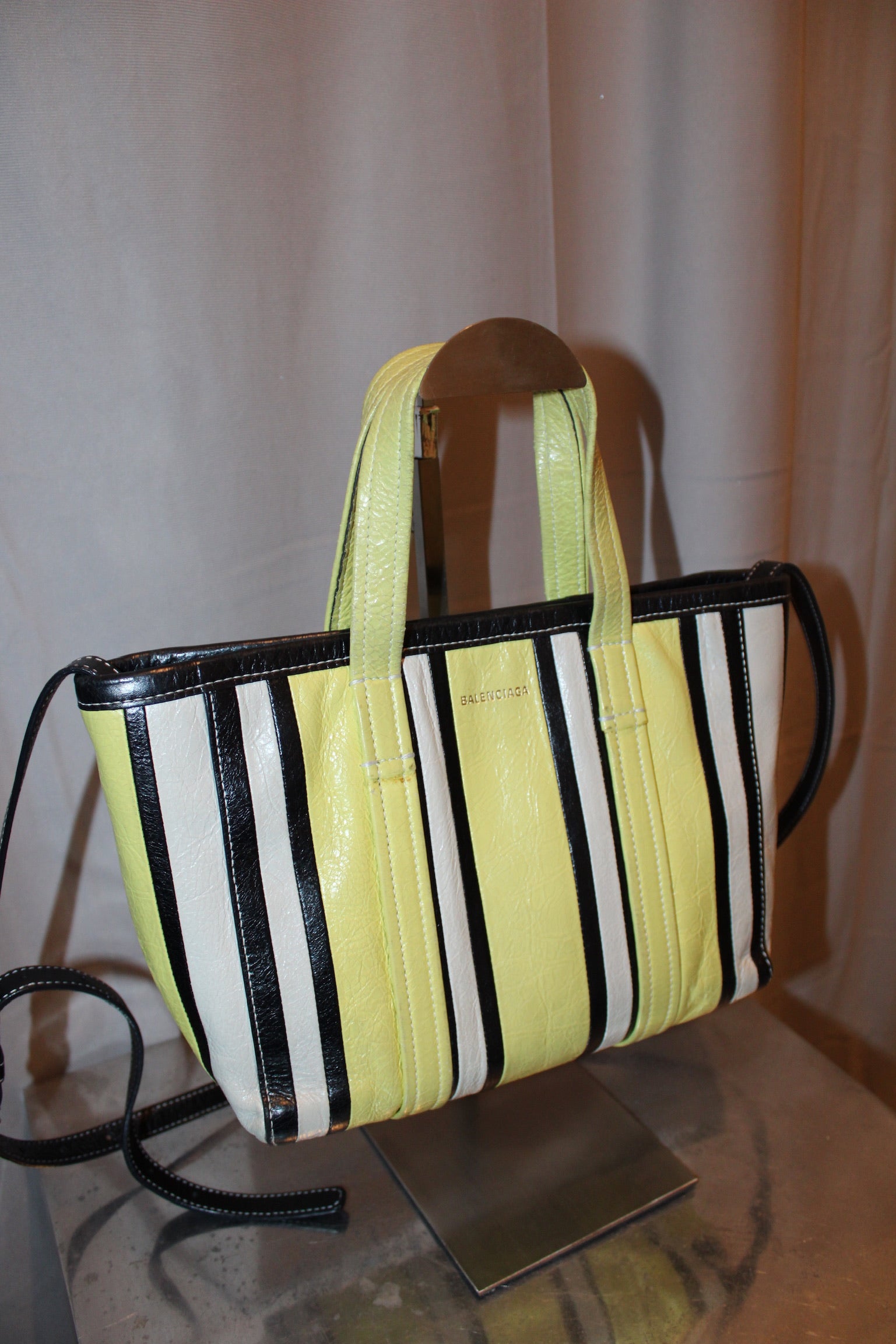 Balenciaga Bazar Leather Tote