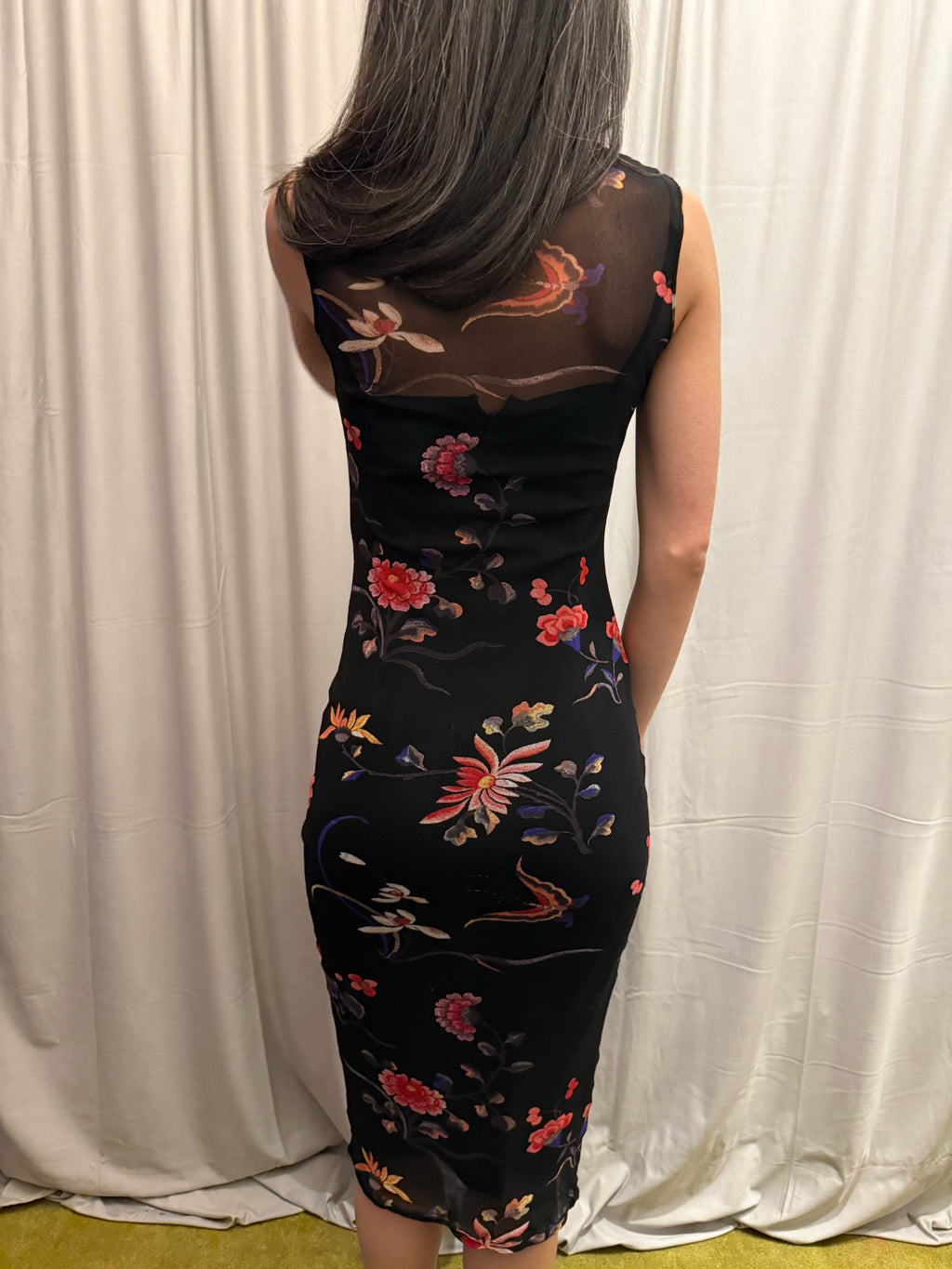 Dolce and Gabbana Mesh Dress W/ Lining