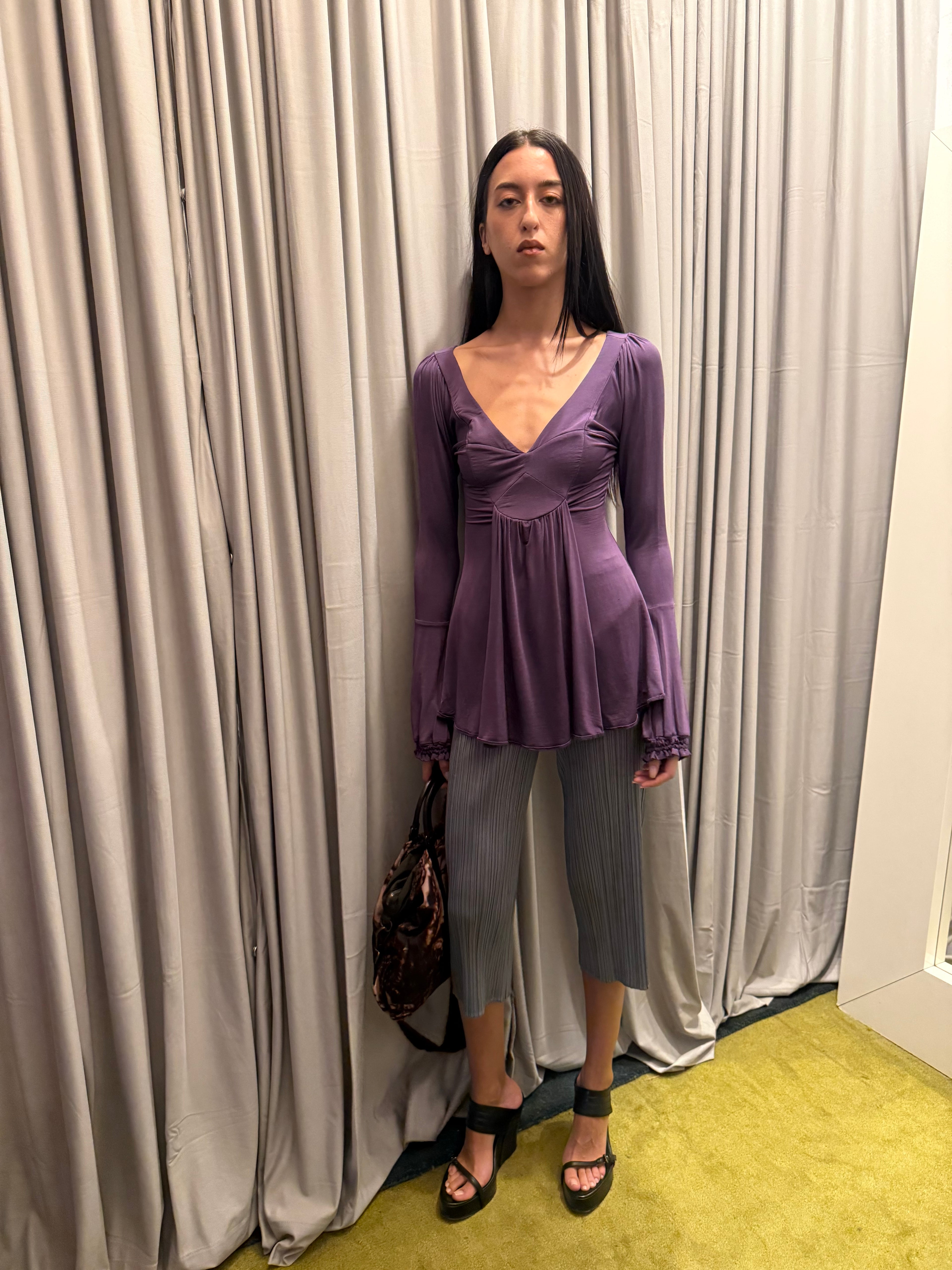 Issey Miyake Pleats Please Capri Pants