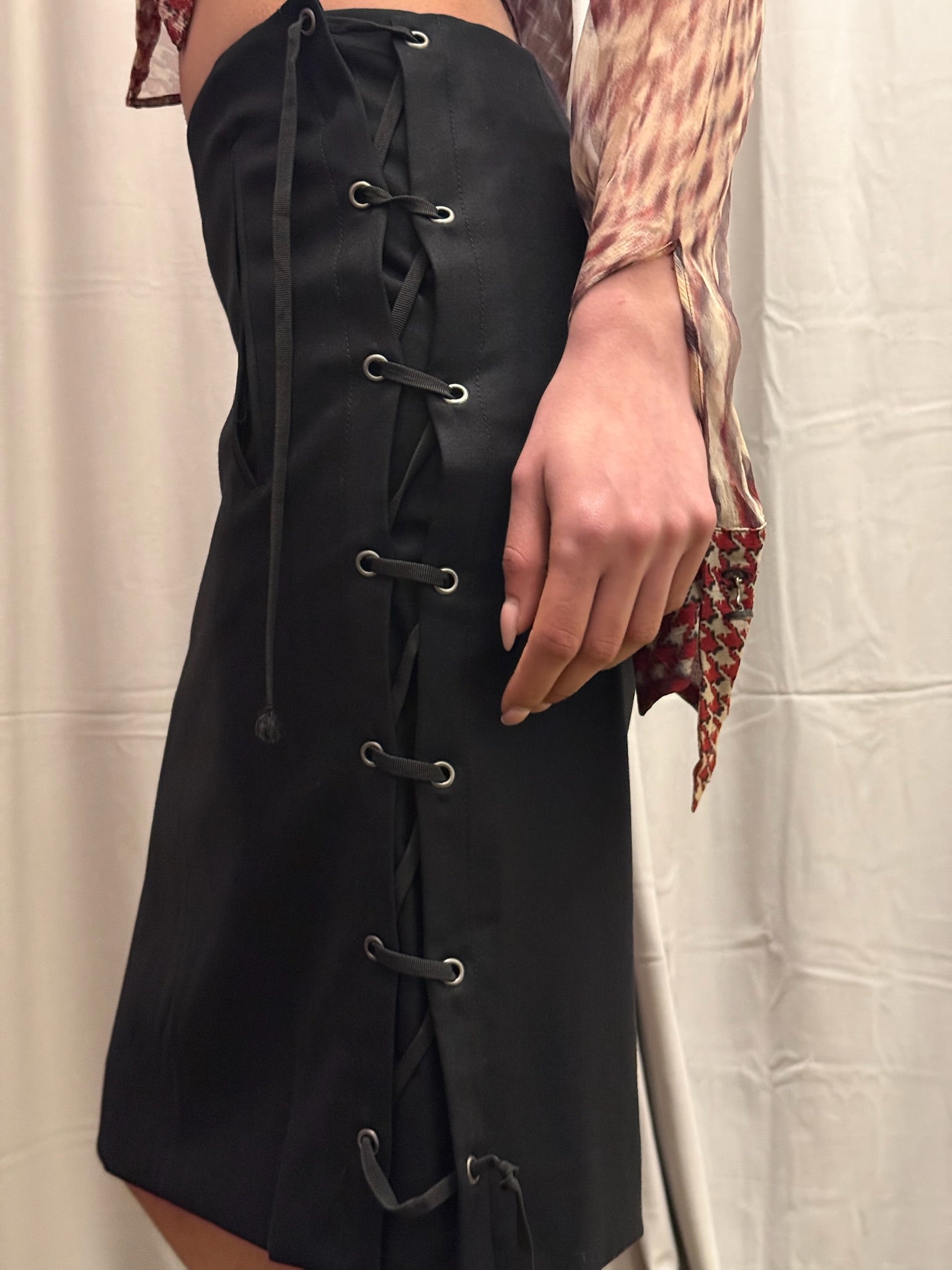 YSL by Tom Ford Era Wool Skirt