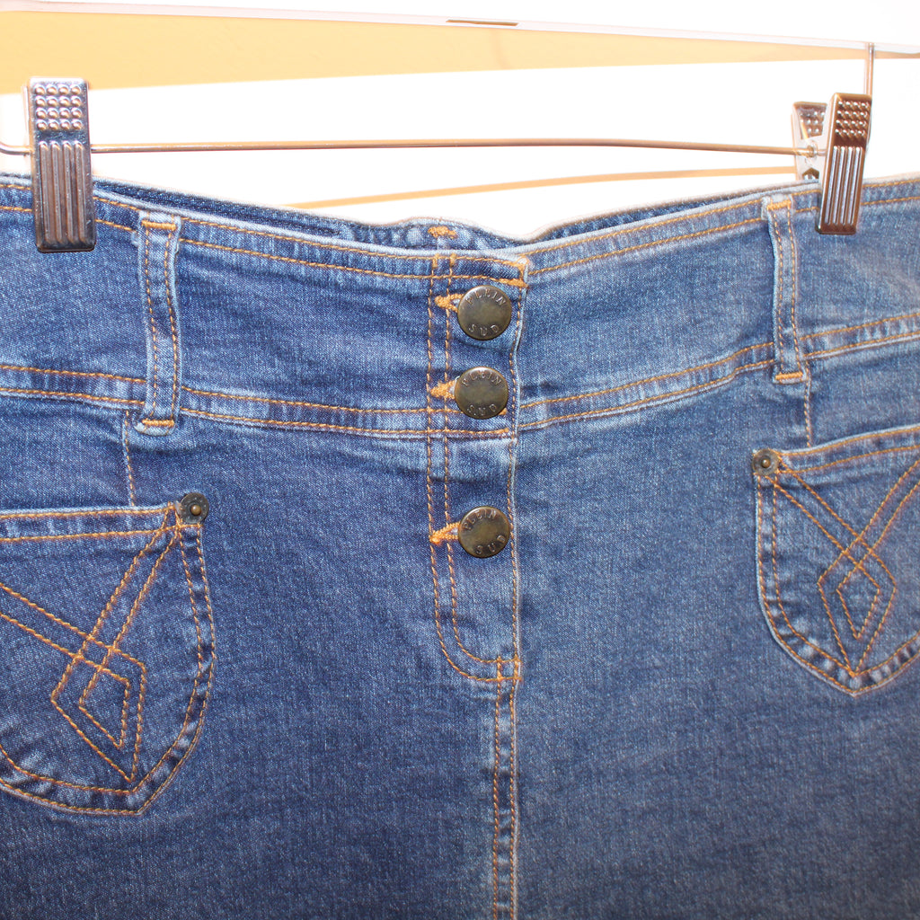 Plein Sud Denim Skirt