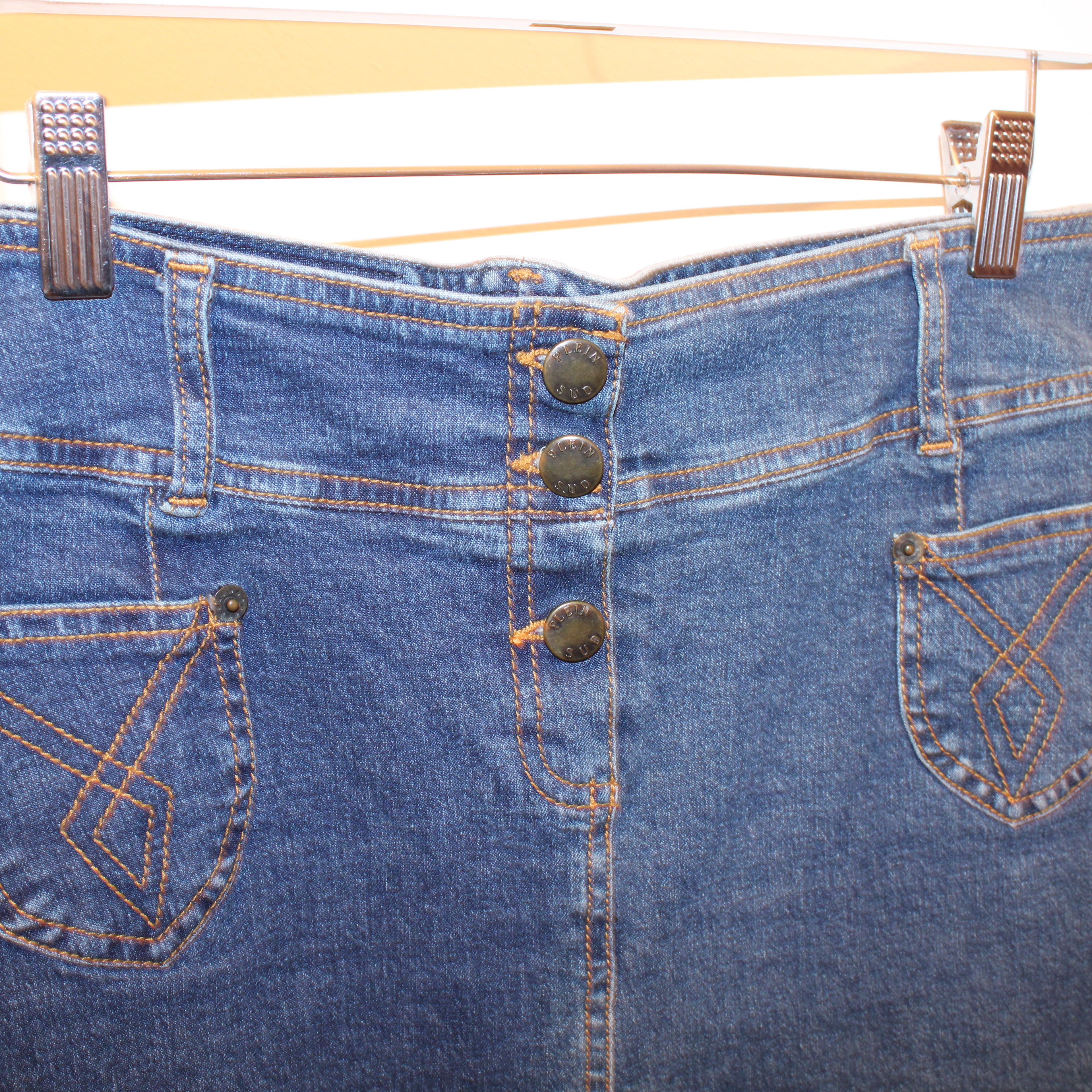 Plein Sud Denim Skirt