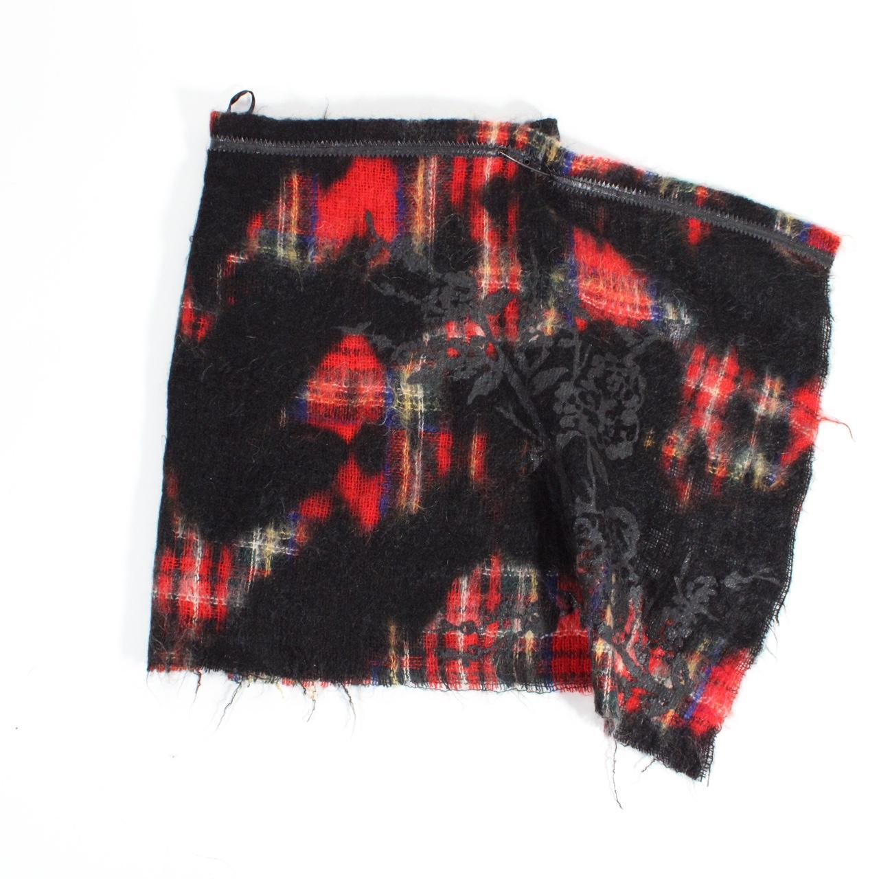 Plein Sud Plaid  Wrap Skirt