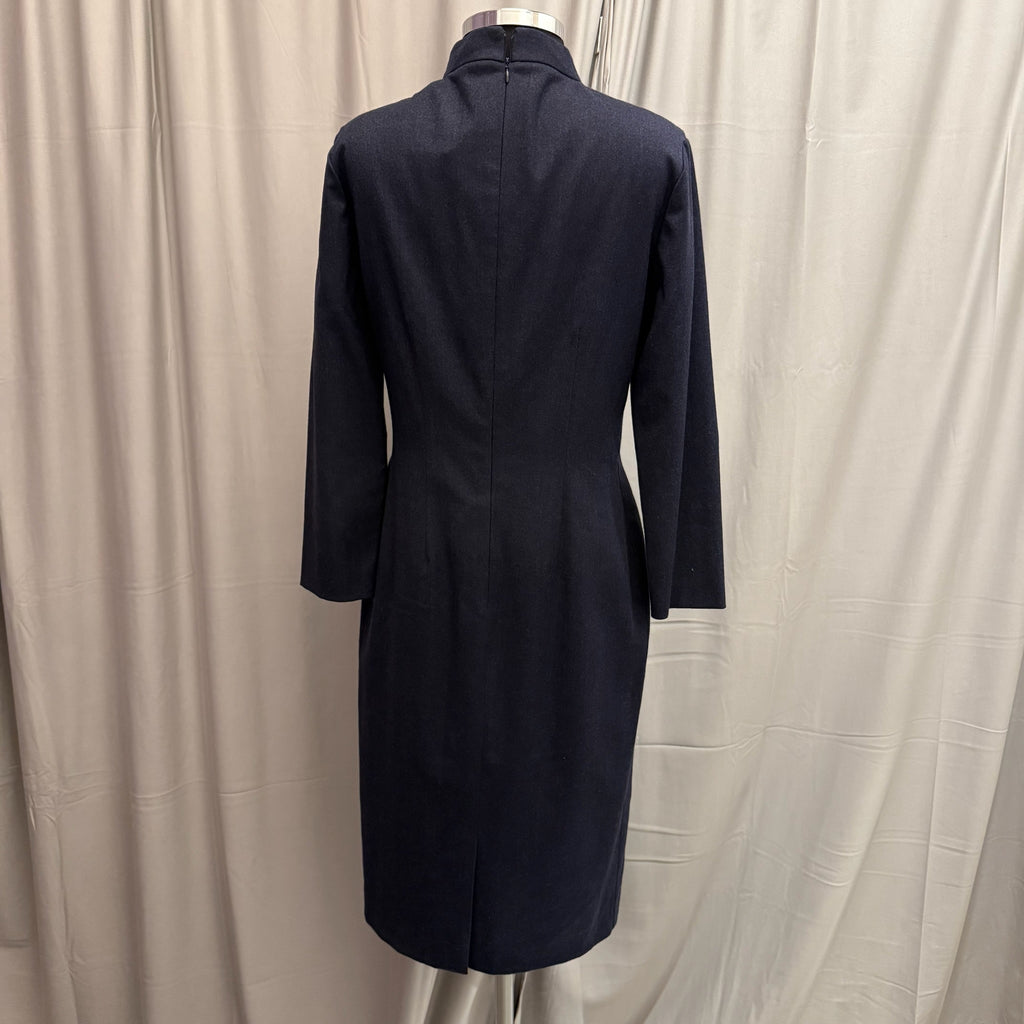 Alexander Mcqueen Maxi Wool Dress