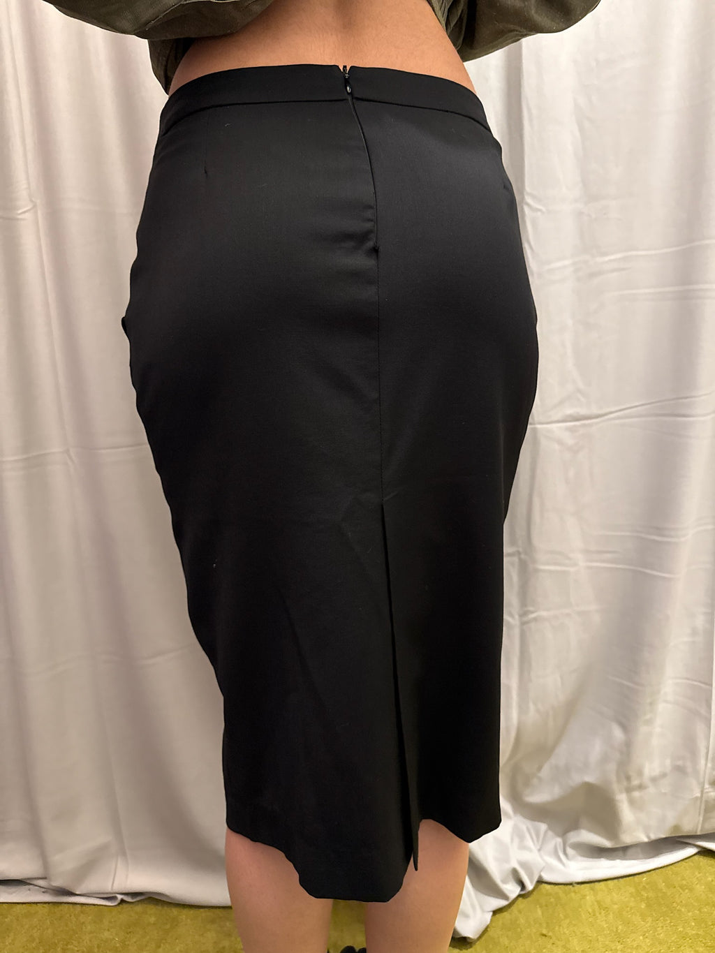 Alexander McQueen FW 2001 Wool Skirt