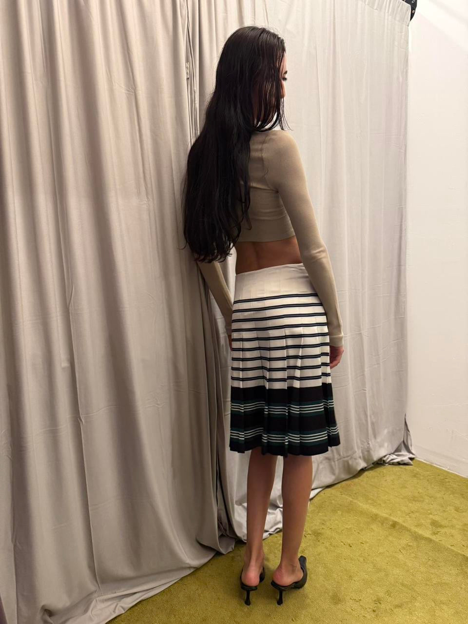 Prada Pleated Skirt