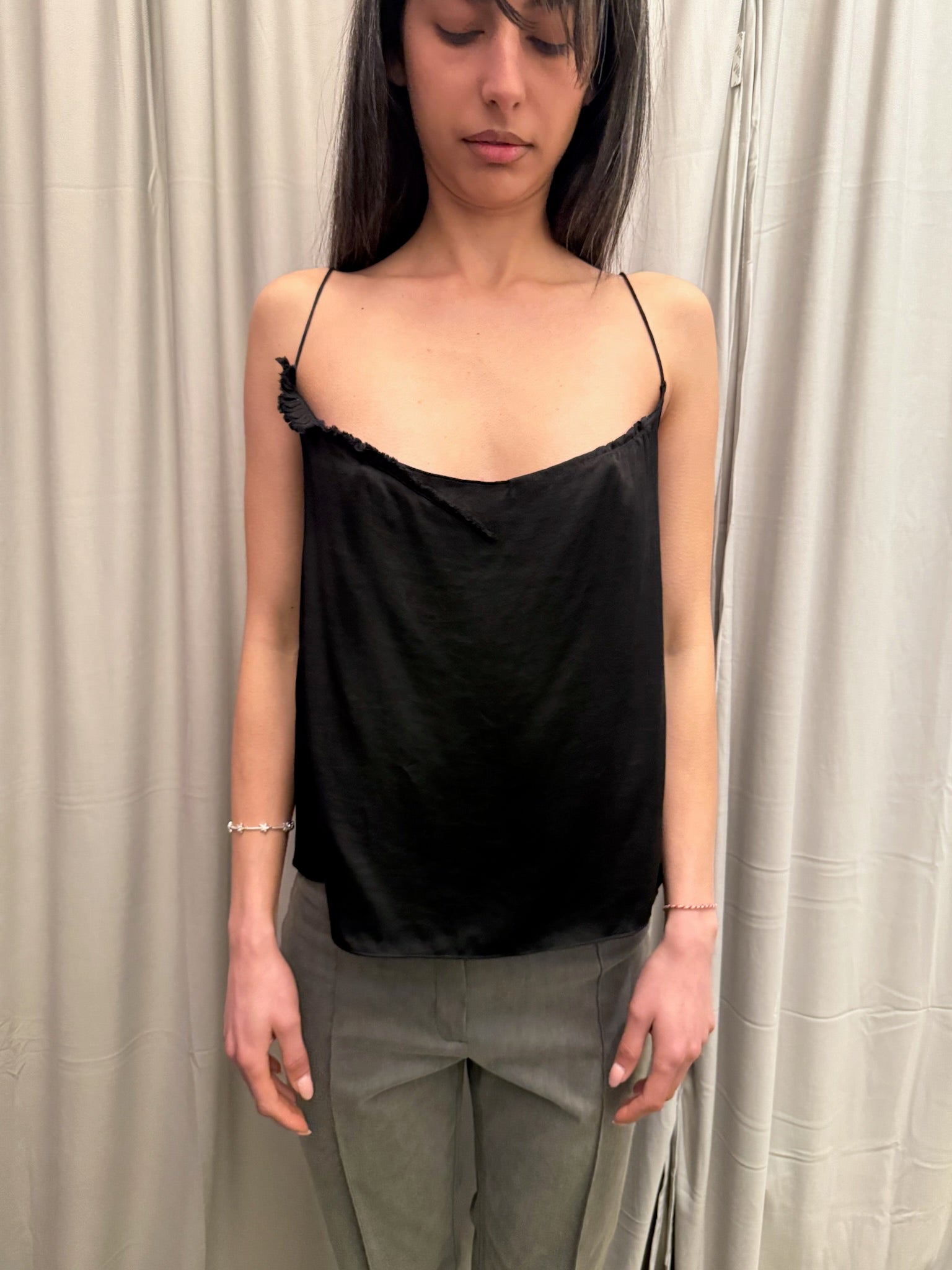 Balenciaga Le Dix Silk Top