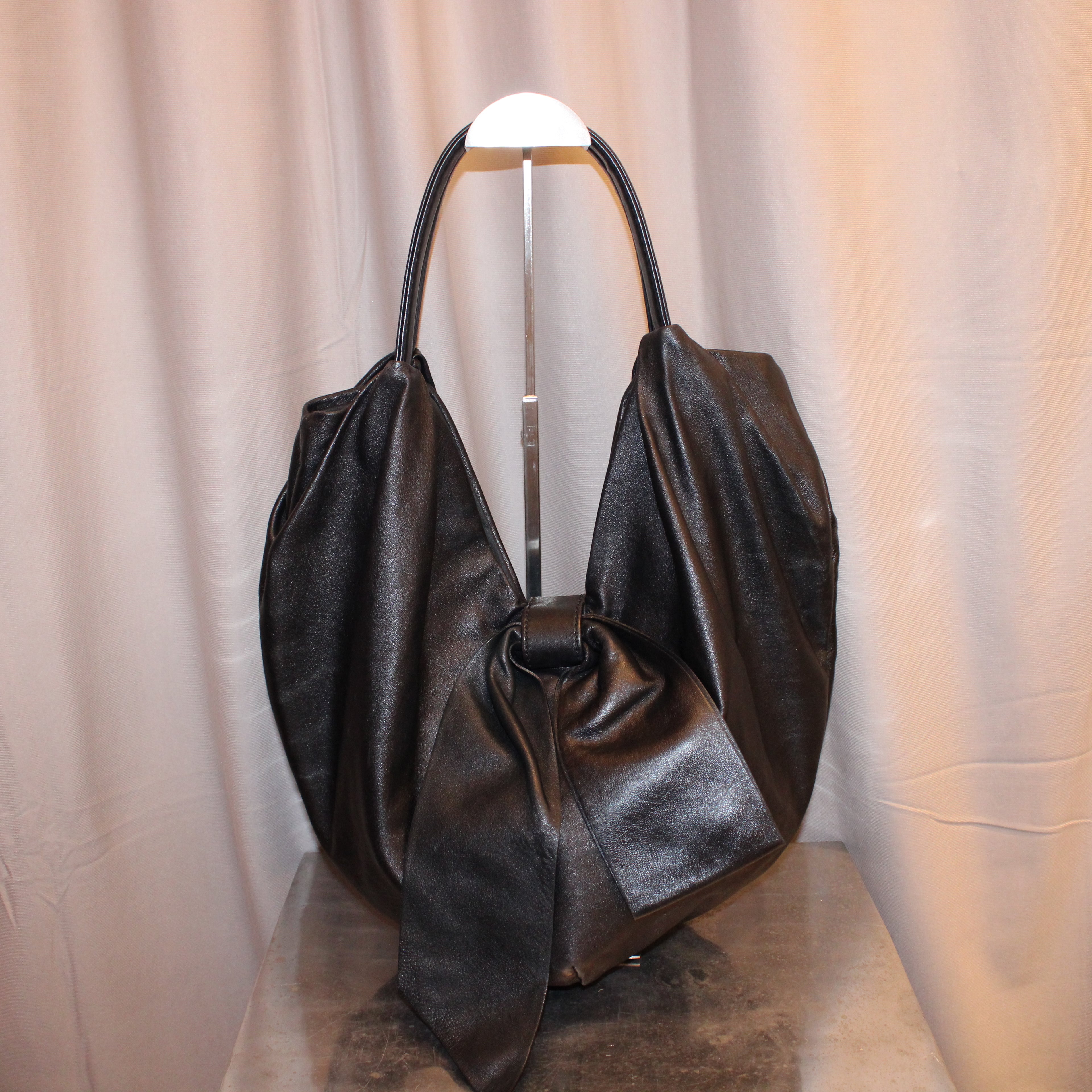 Valentino Leather Bow Bag