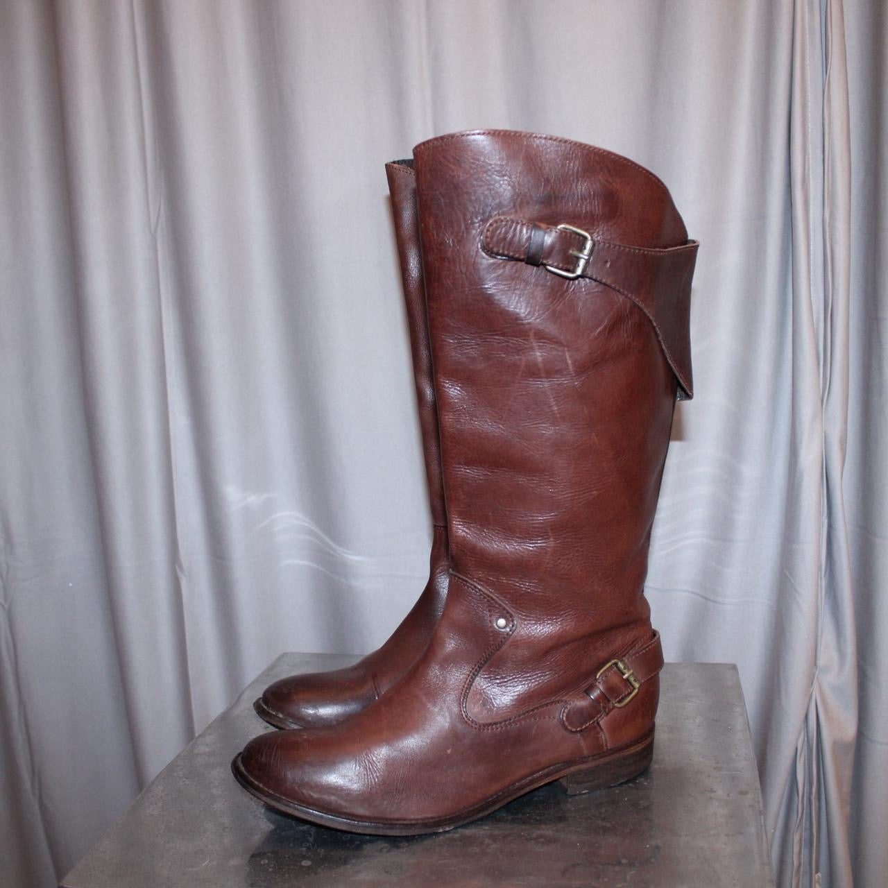 Diesel leather boots