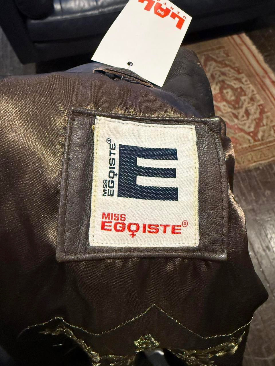 Vintage Leather Napoleonic Jacket