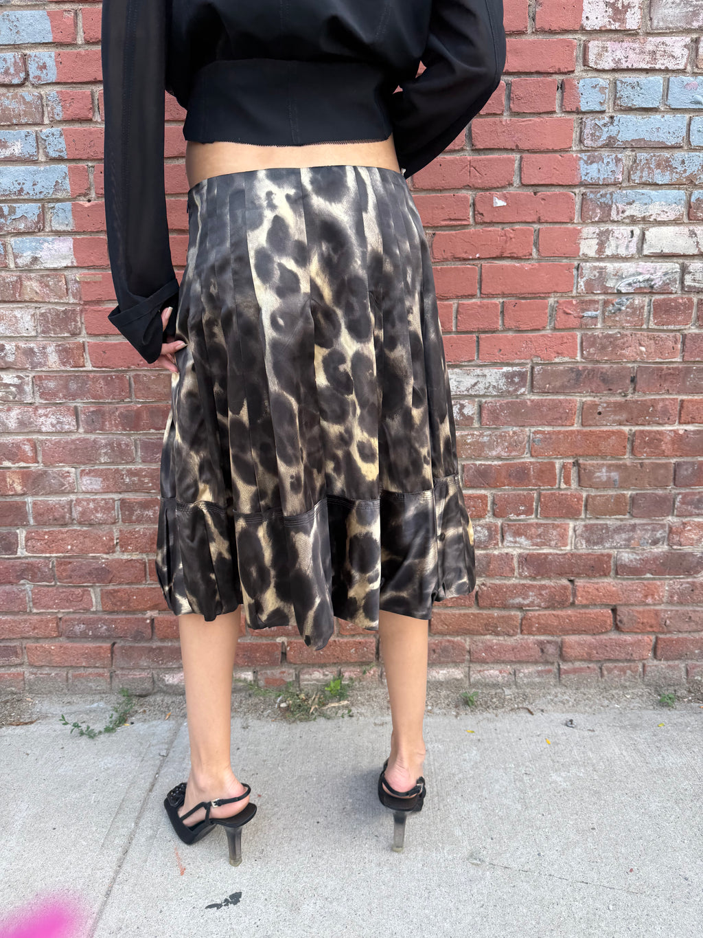 Prada Silk Skirt