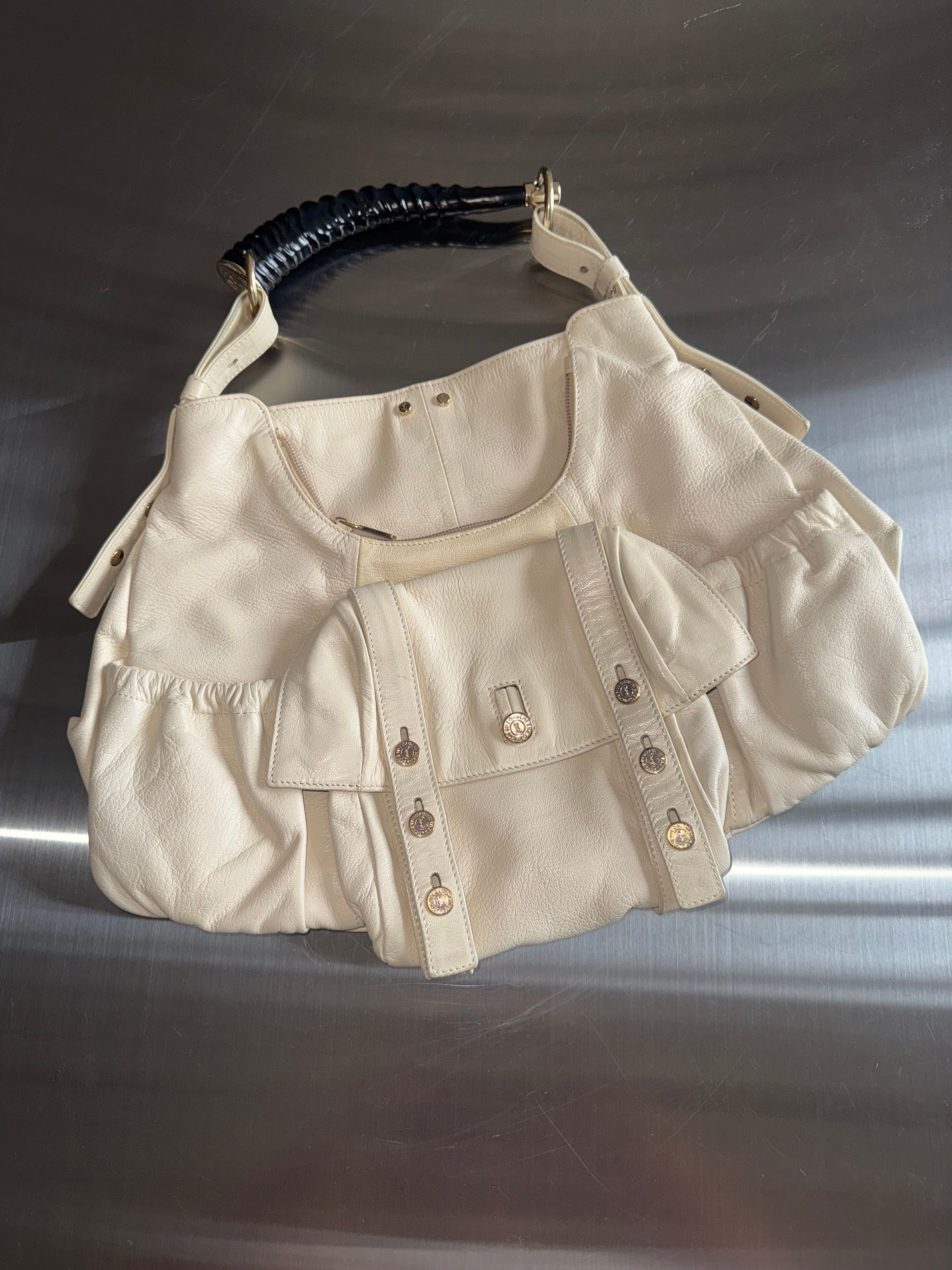 YSL Leather Mala Mala Bag