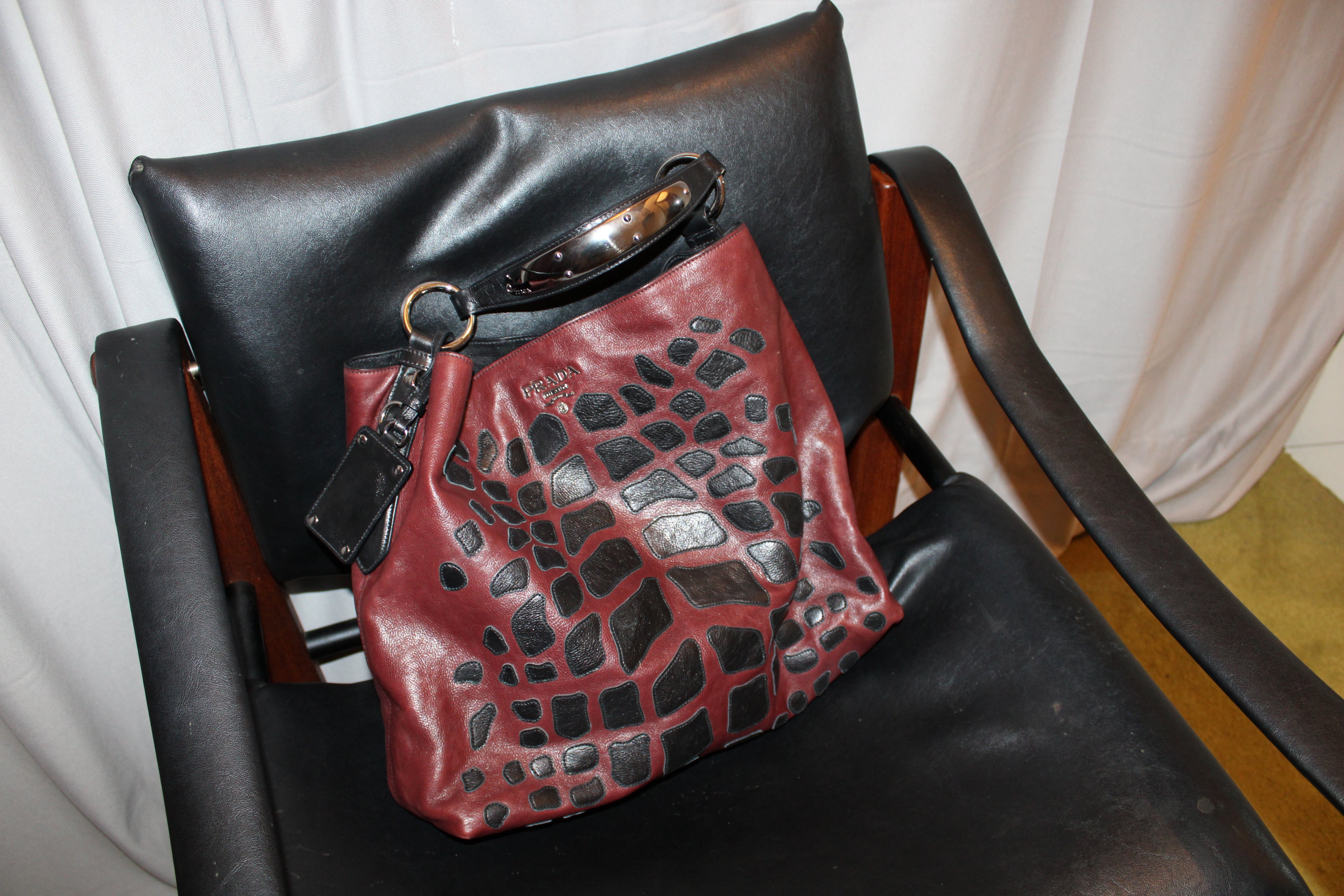 Prada Leather Shoulder Bag