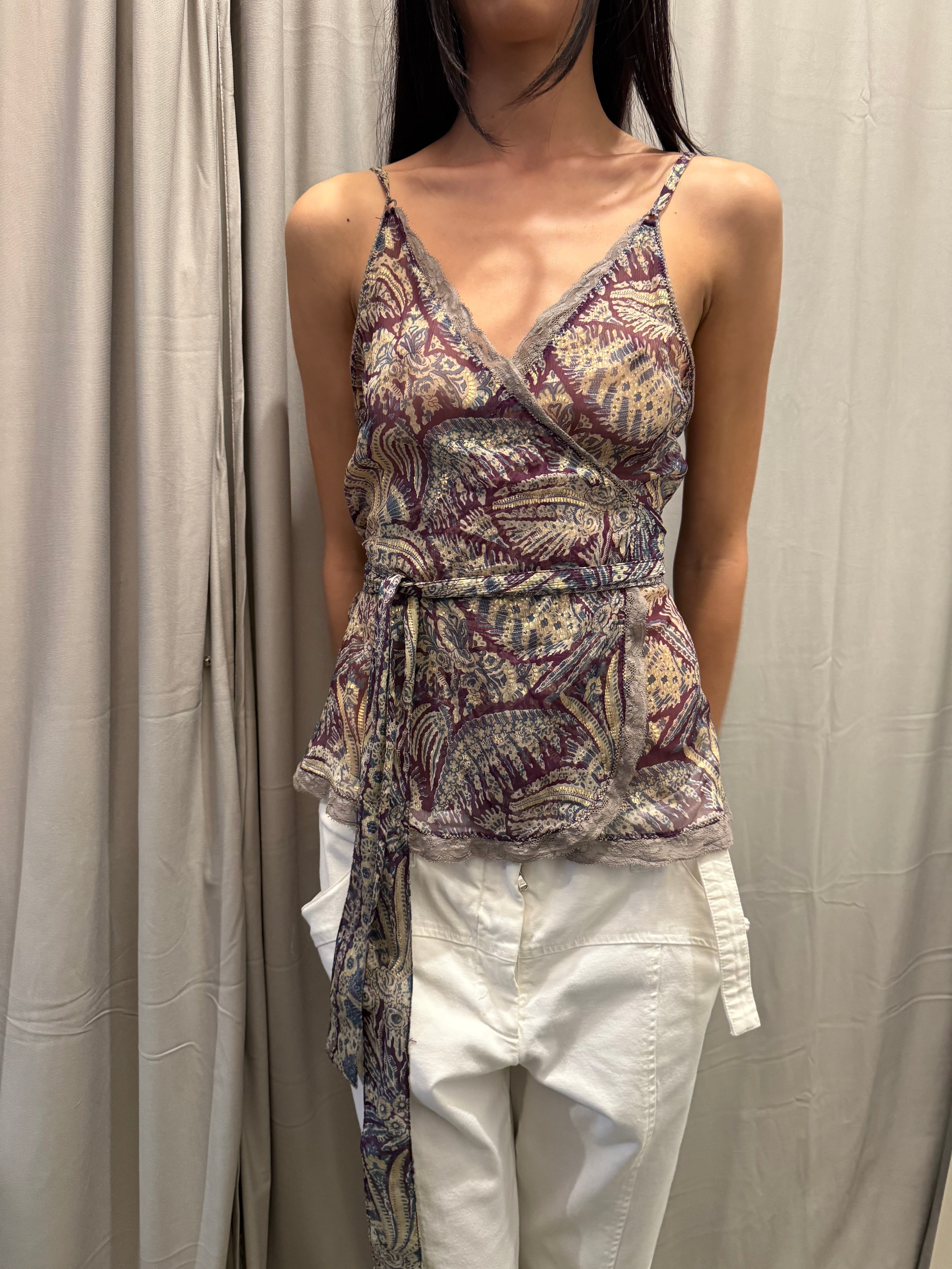 Vintage Pinko Silk Top