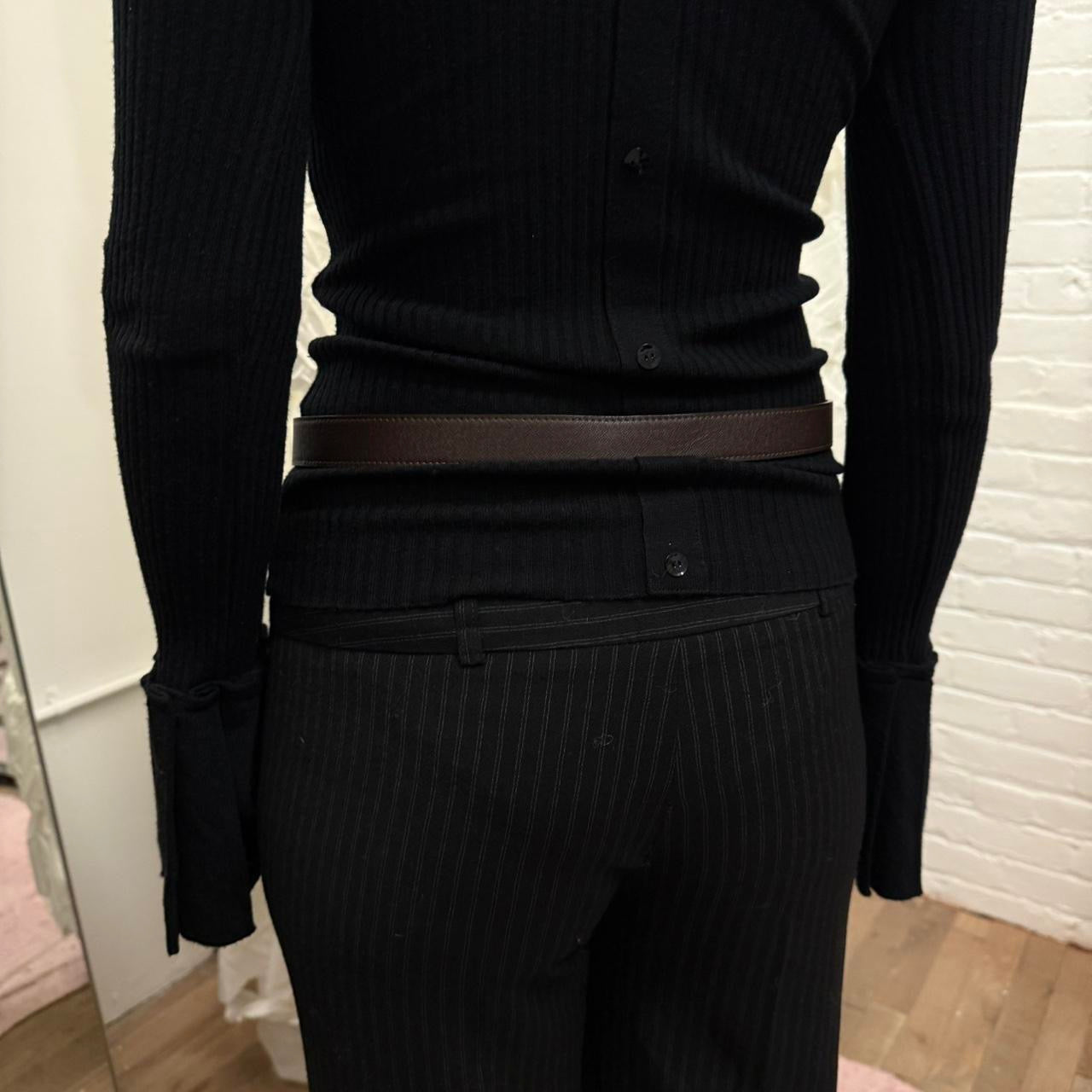 Dior Leather Belt