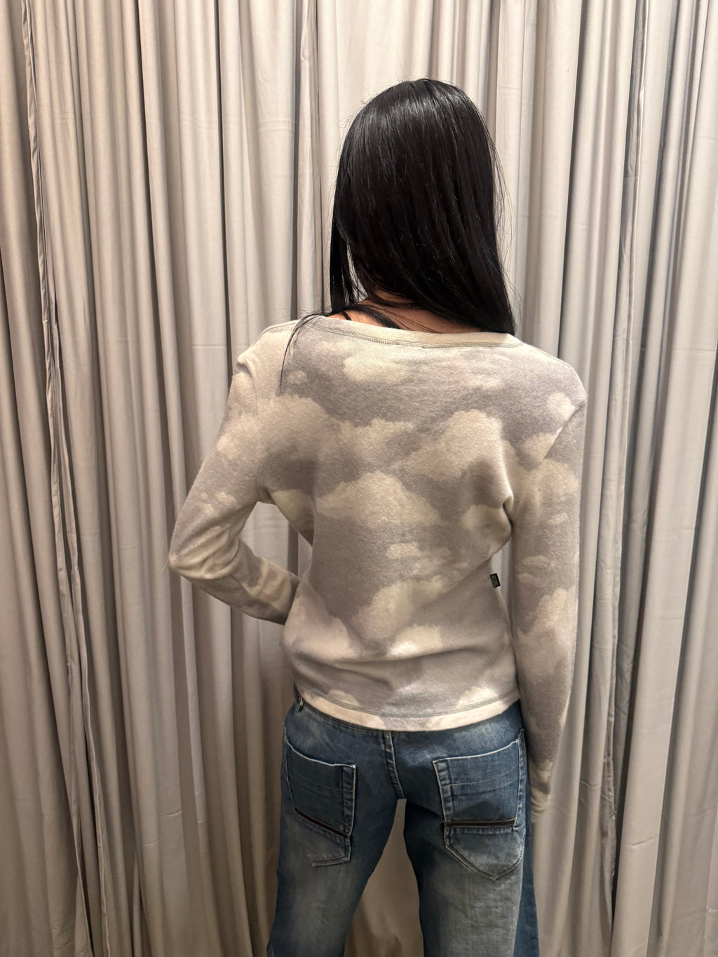 Moschino Cloud Print Sweater