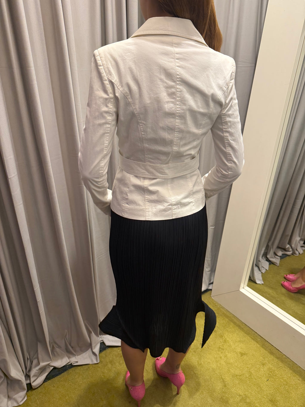 Patrizia Pepe White Blazer