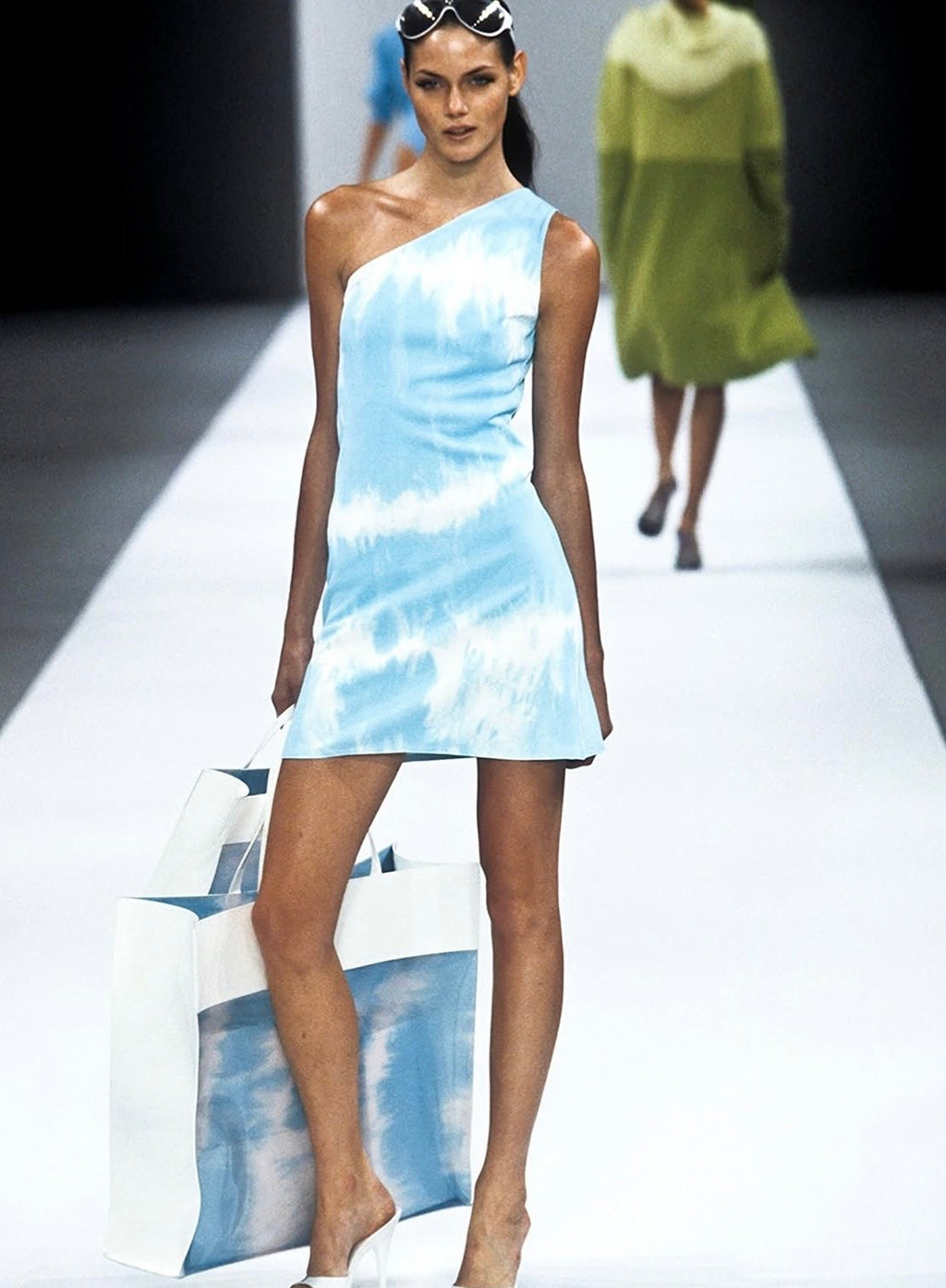 Celine S/S 2000 Runway Print Top