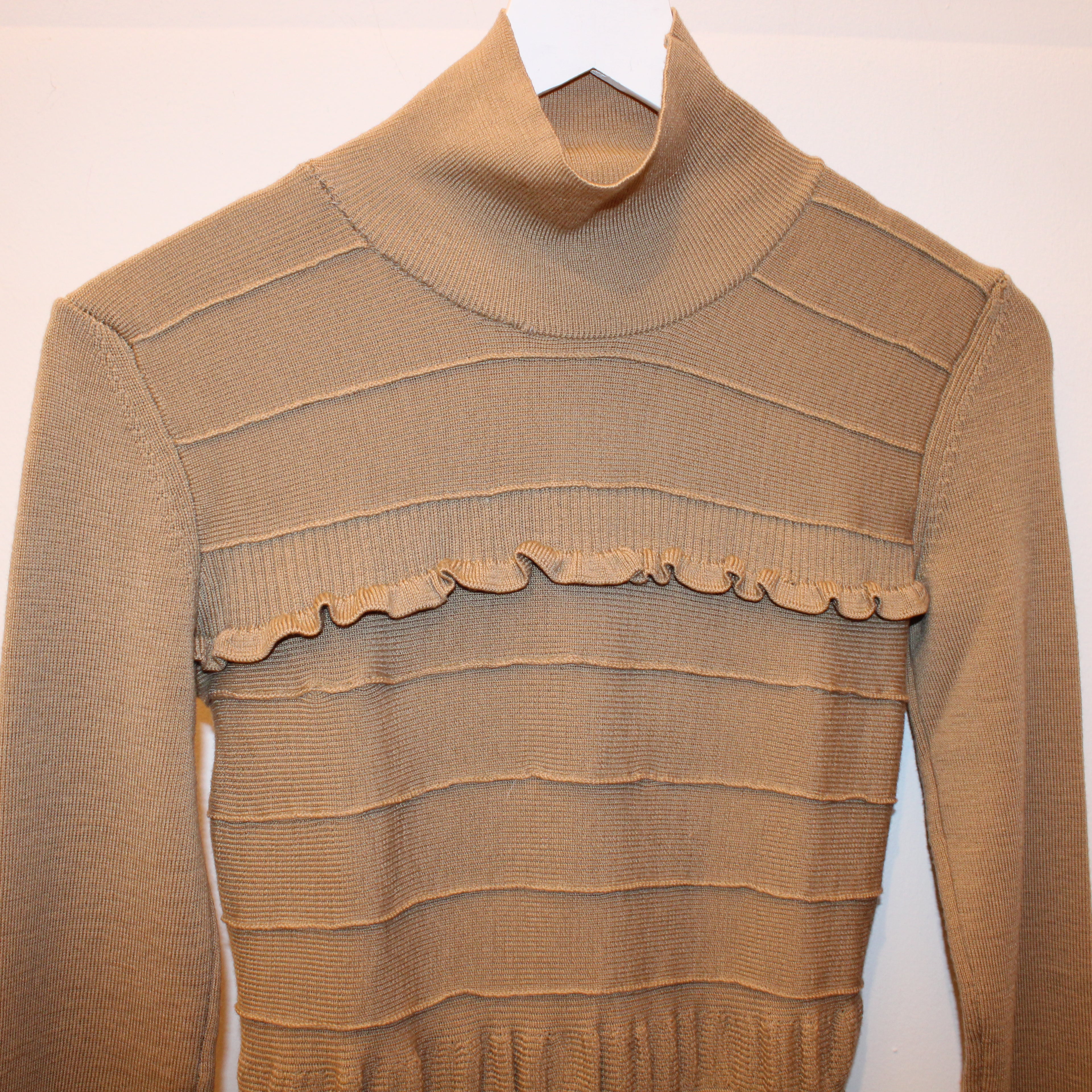 Plein Sud Beige Turtleneck