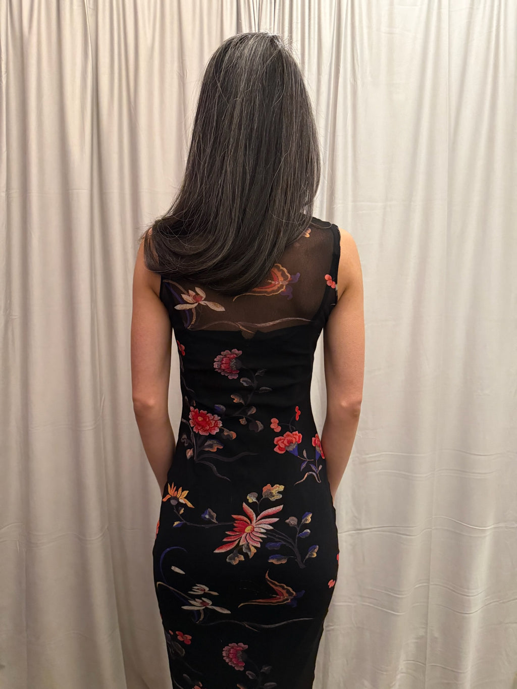 Dolce and Gabbana Mesh Dress W/ Lining