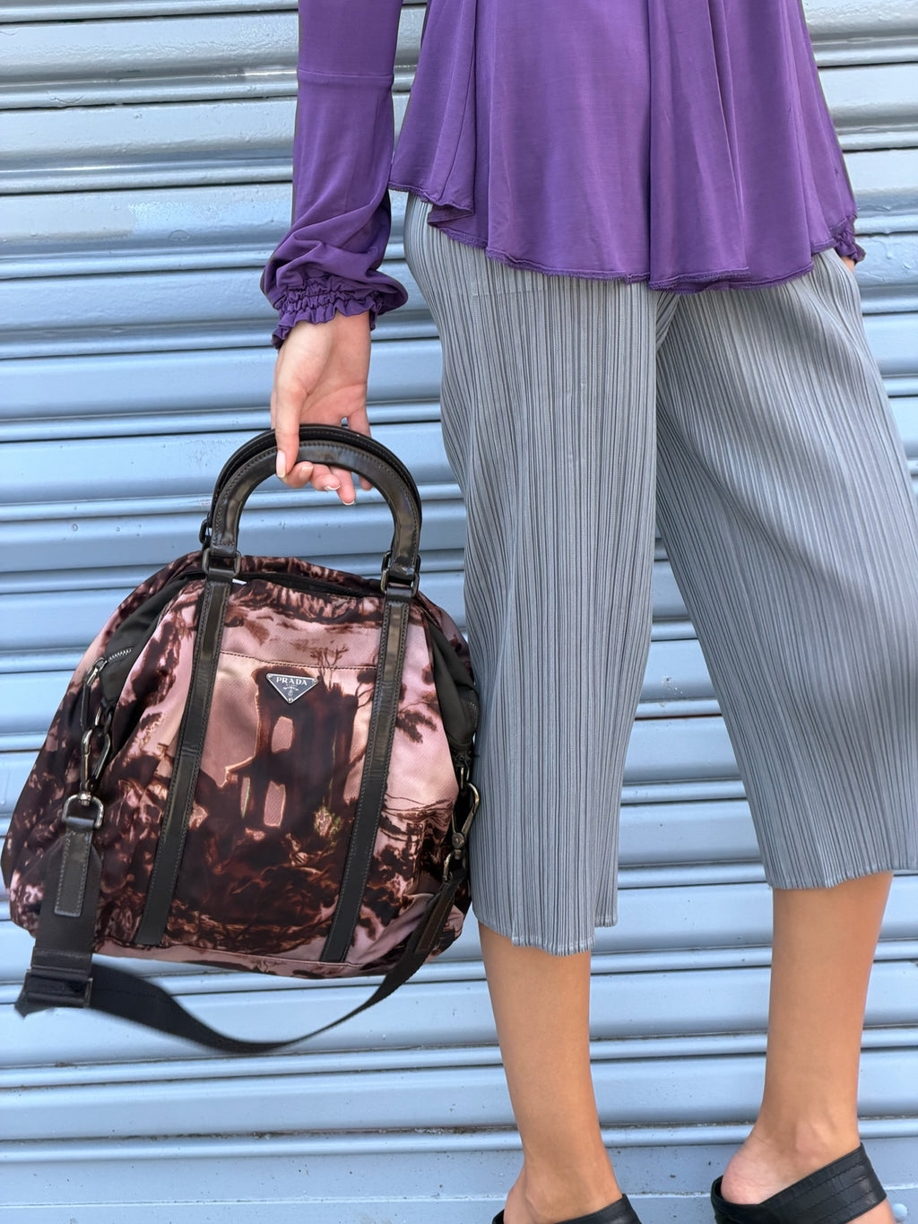 Issey Miyake Pleats Please Capri Pants