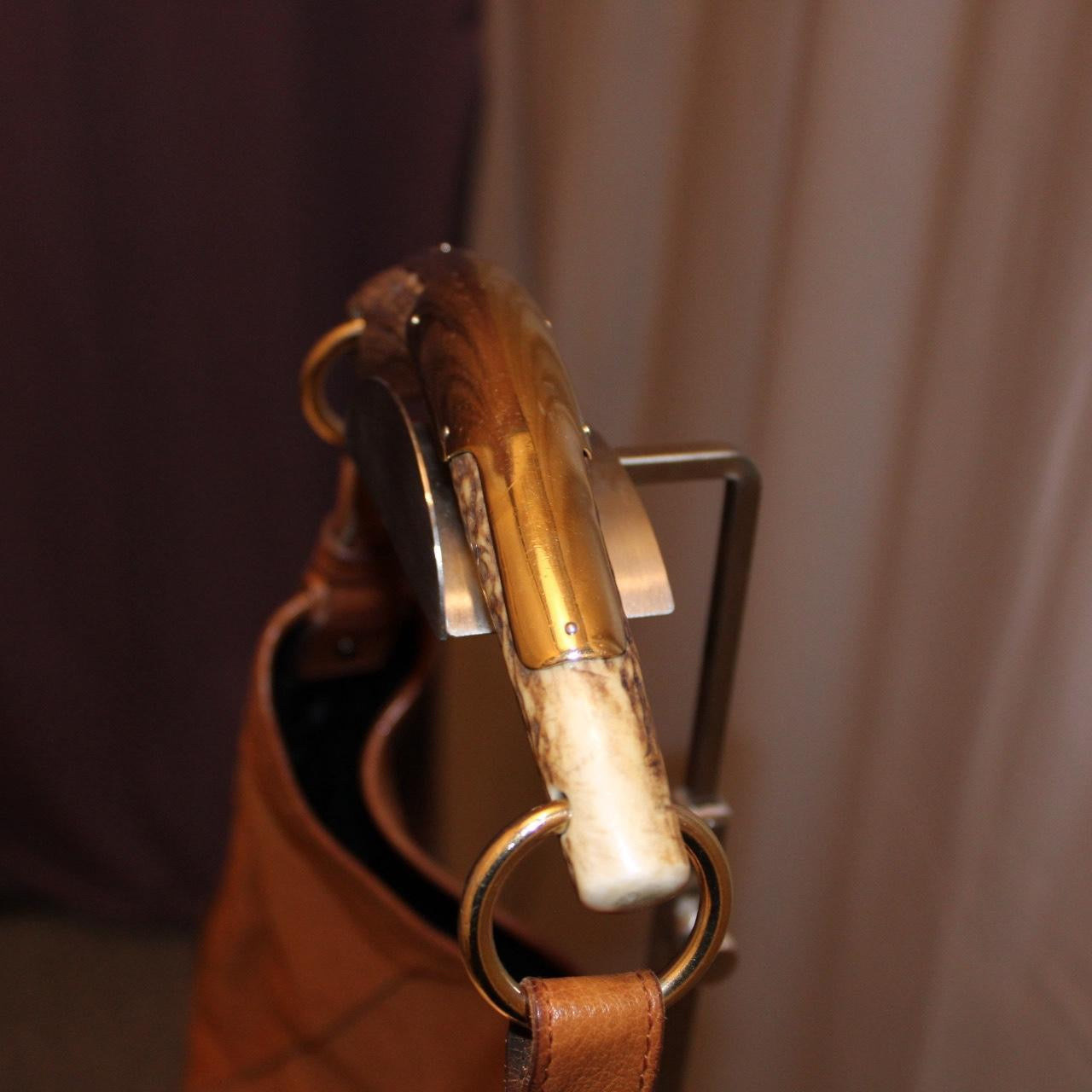 Vintage YSL Leather Mombosa Bag