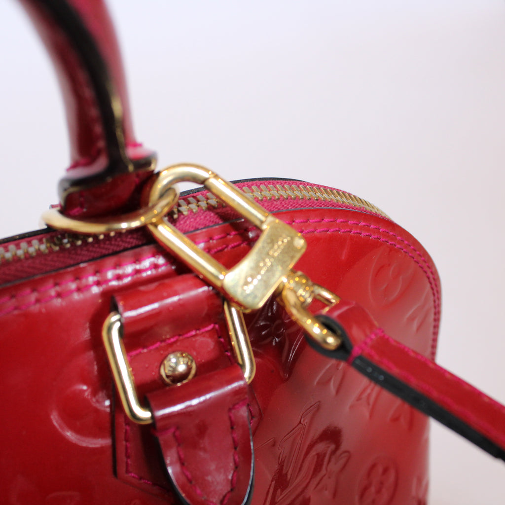 LV Alma Red Bag