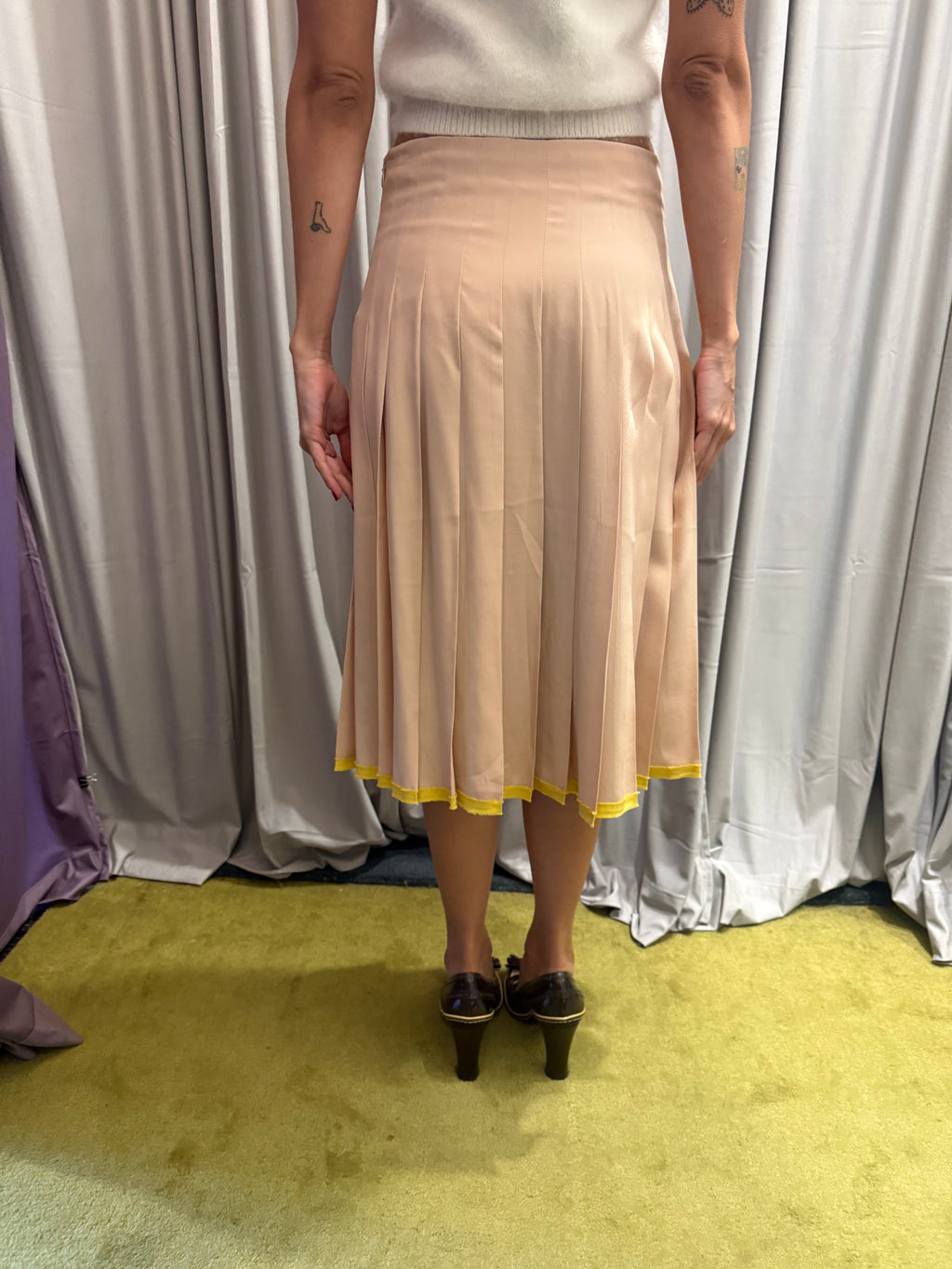 Prada Silk Skirt