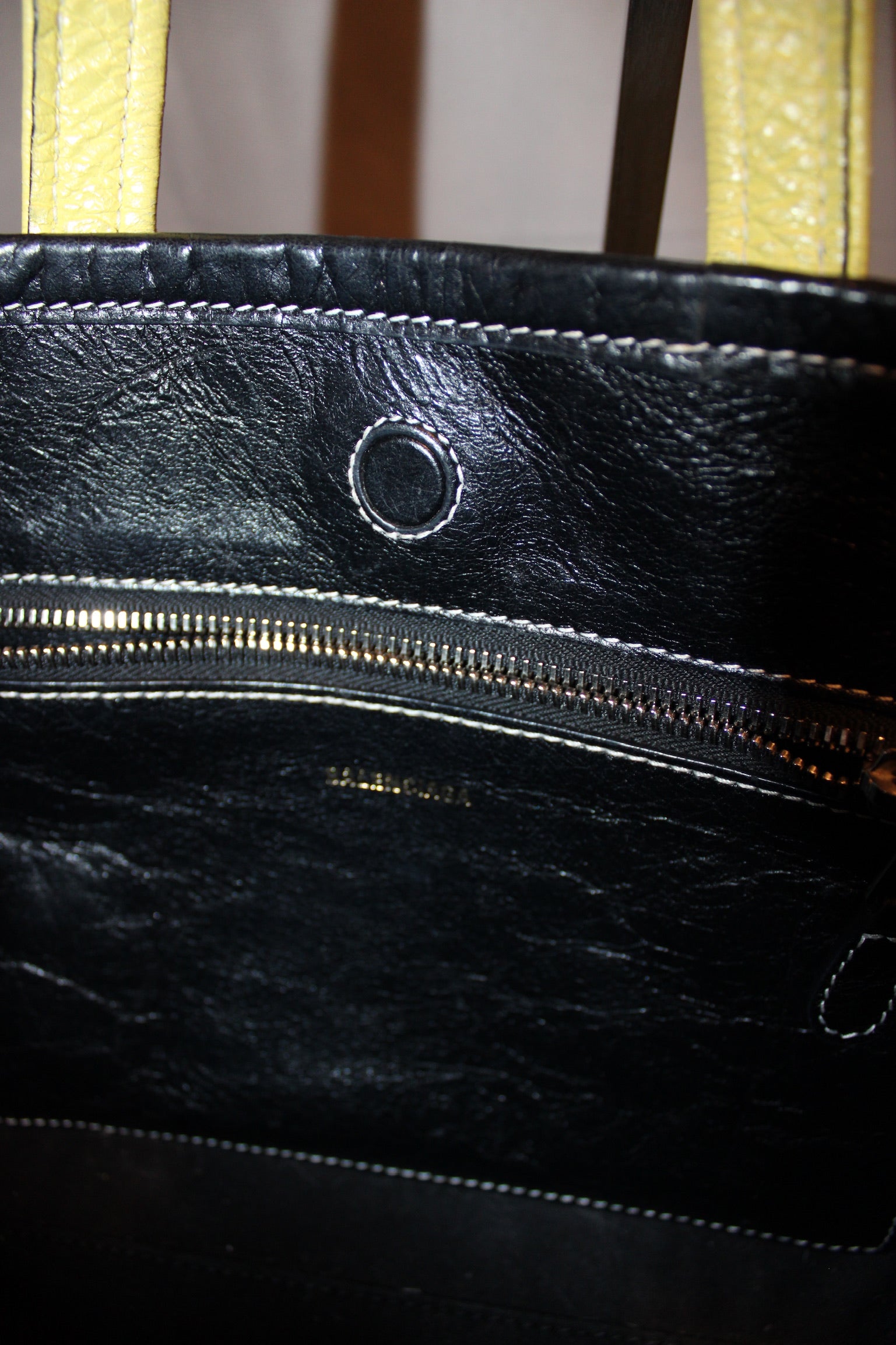 Balenciaga Bazar Leather Tote