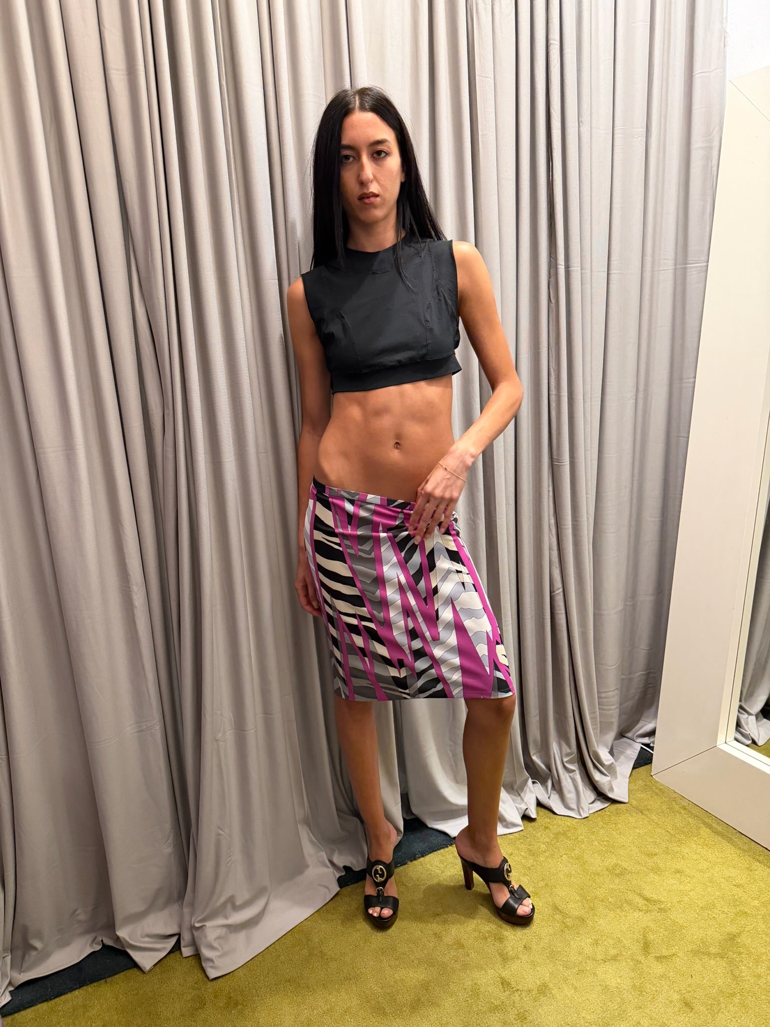 Emilio Pucci Silk Skirt
