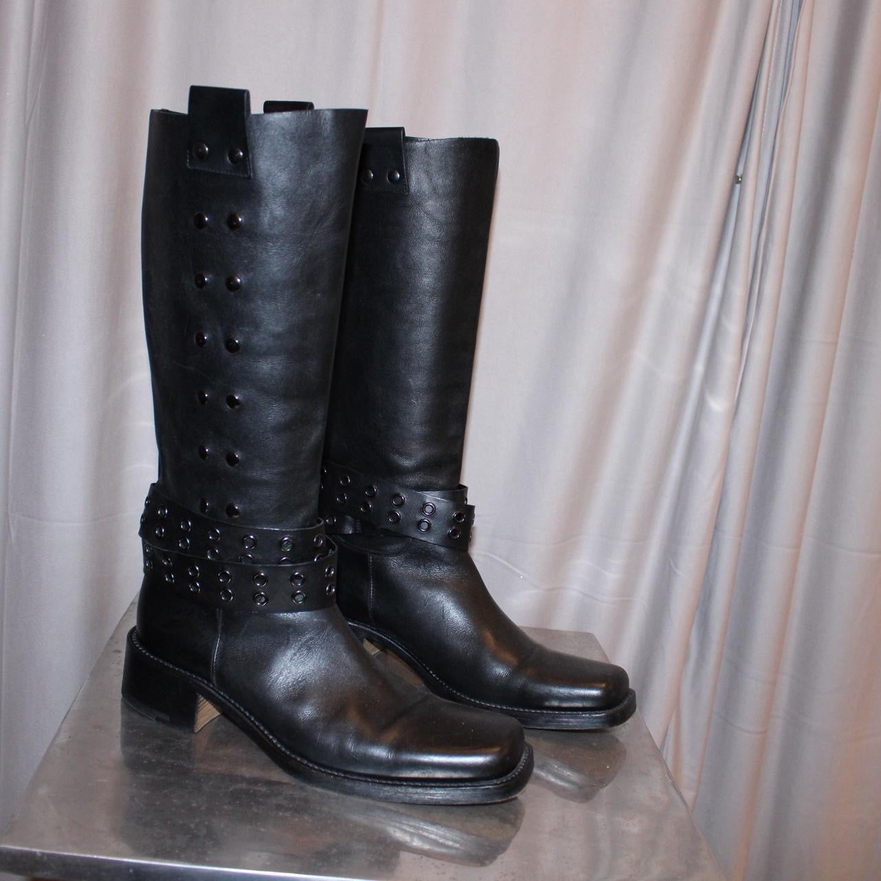 Cesare Paciotti Leather Boots