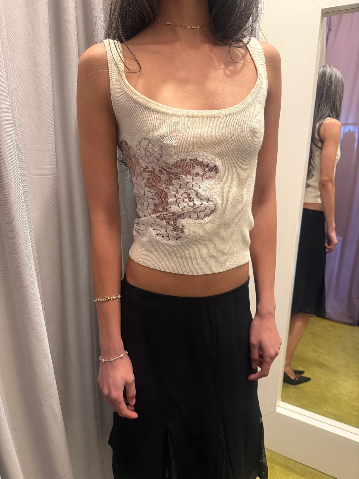Dolce & Gabbana Wool Blend Tank Top