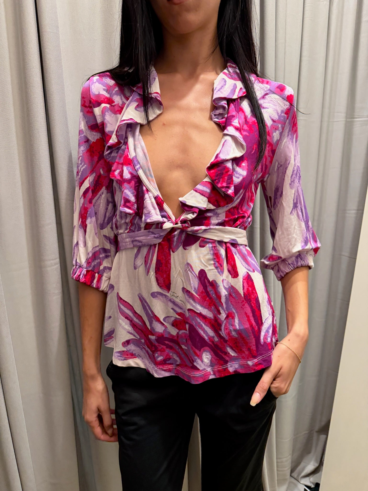 Just Cavalli Floral Top