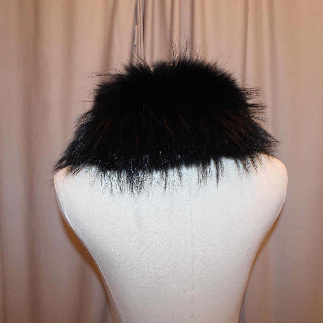 Fox fur scarf