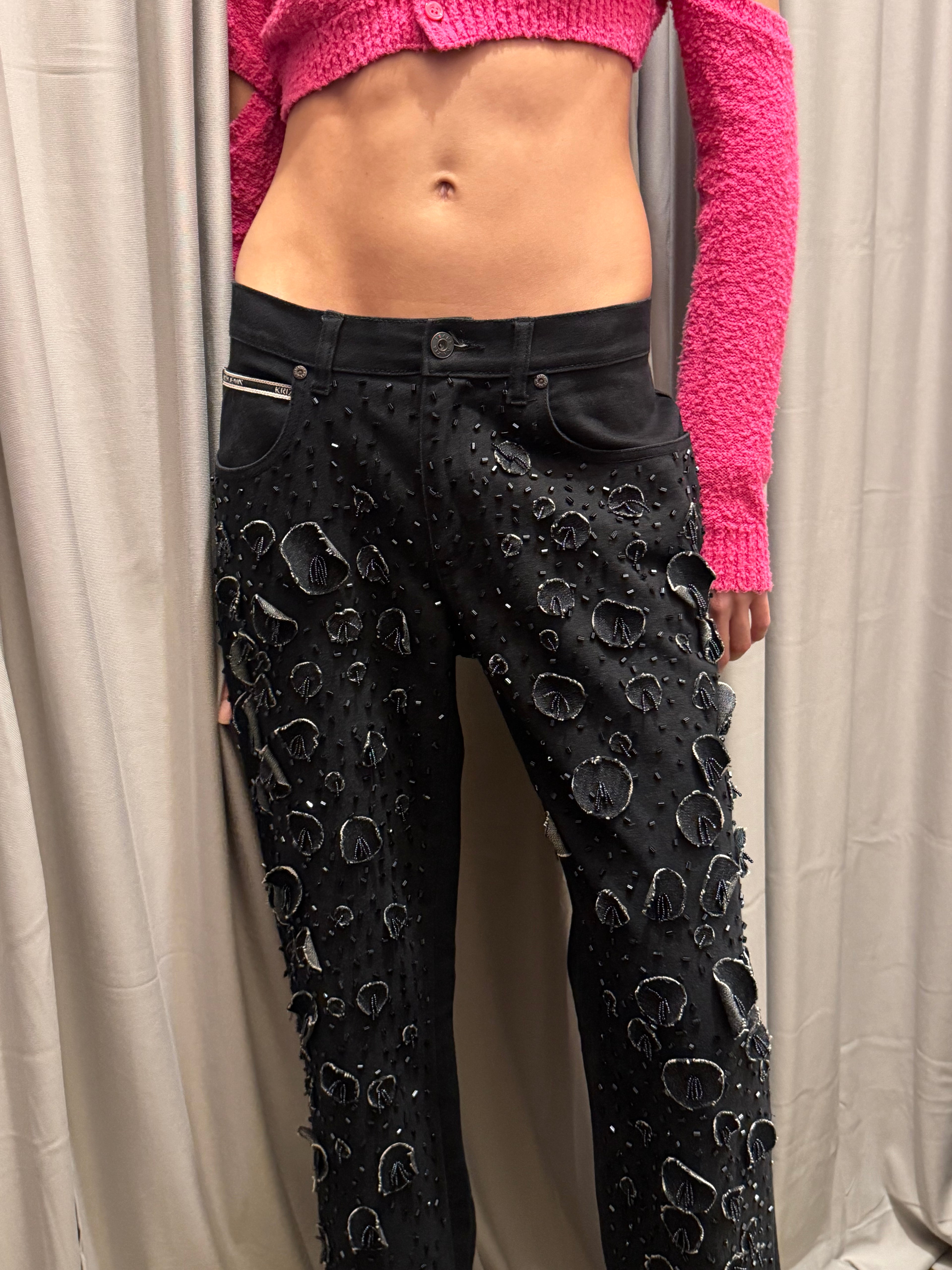 Krizia Jeans Embellished Pants