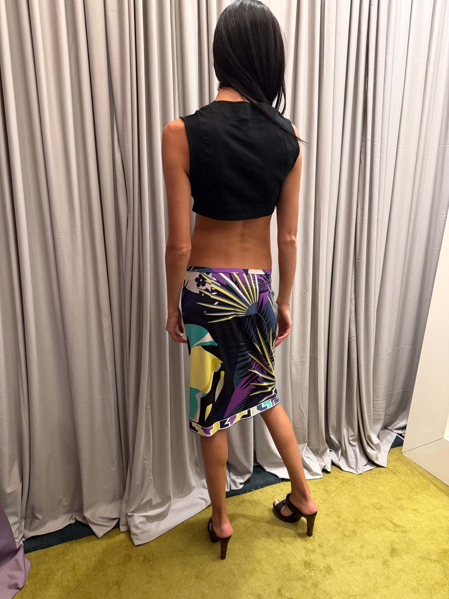 Emilio Pucci Silk Skirt