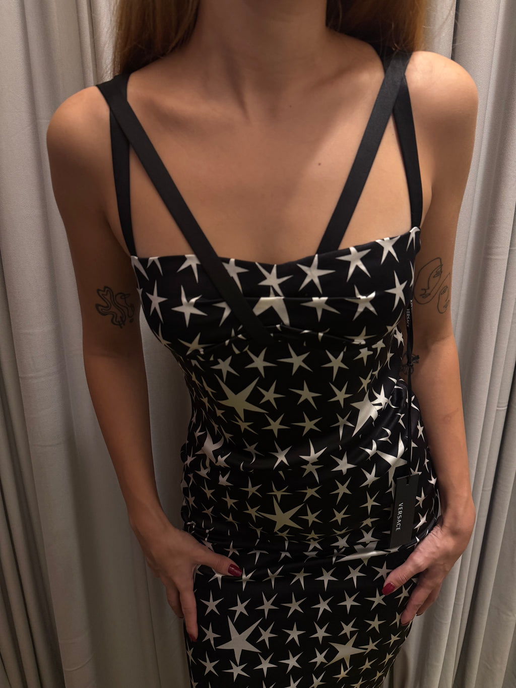 Versace pre fall 2009 silk dress