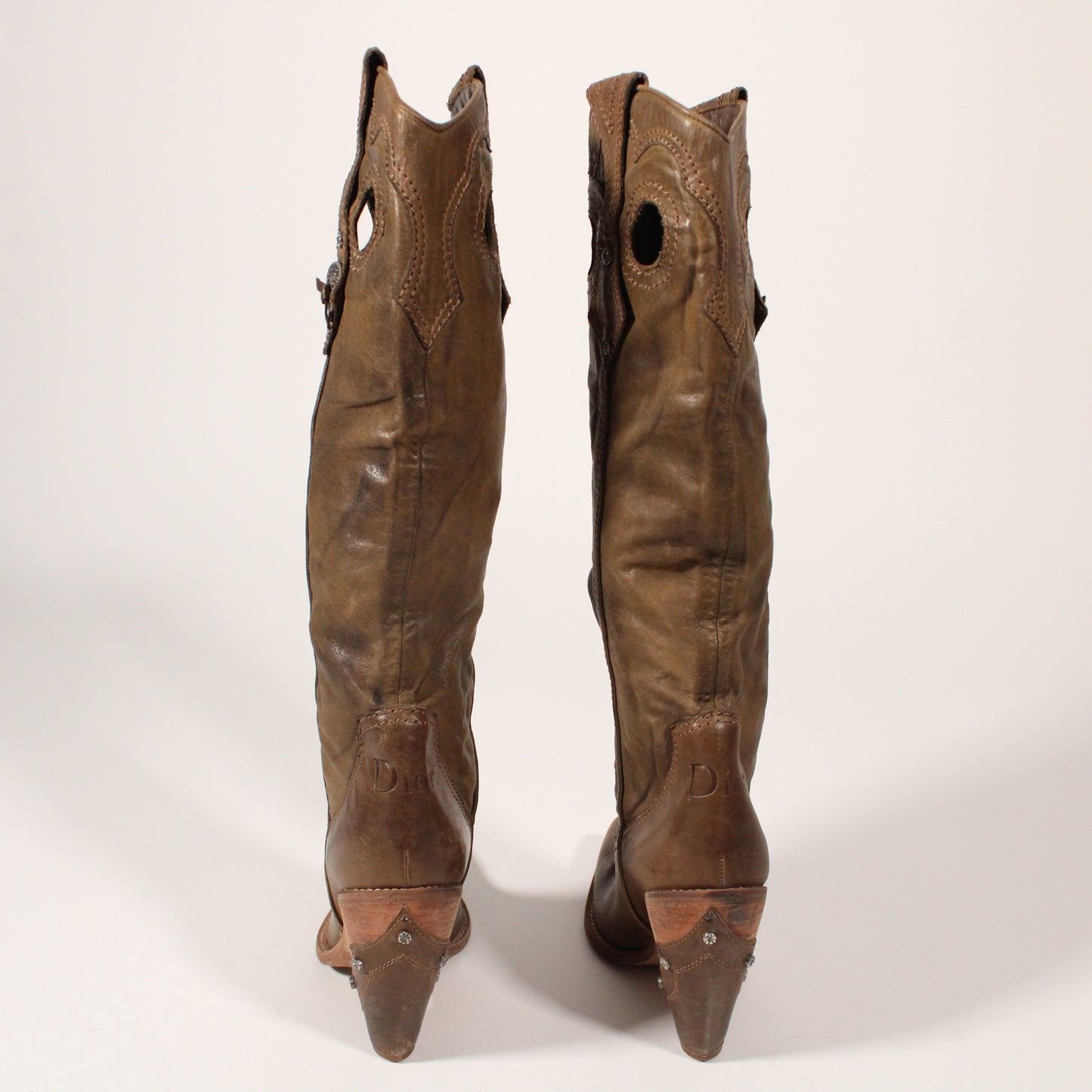 Dior by Galliano Era Cowboy Boots