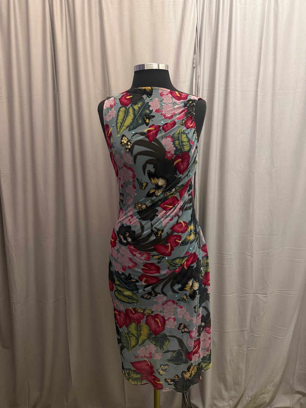 Gaetano Navarra Mesh Dress