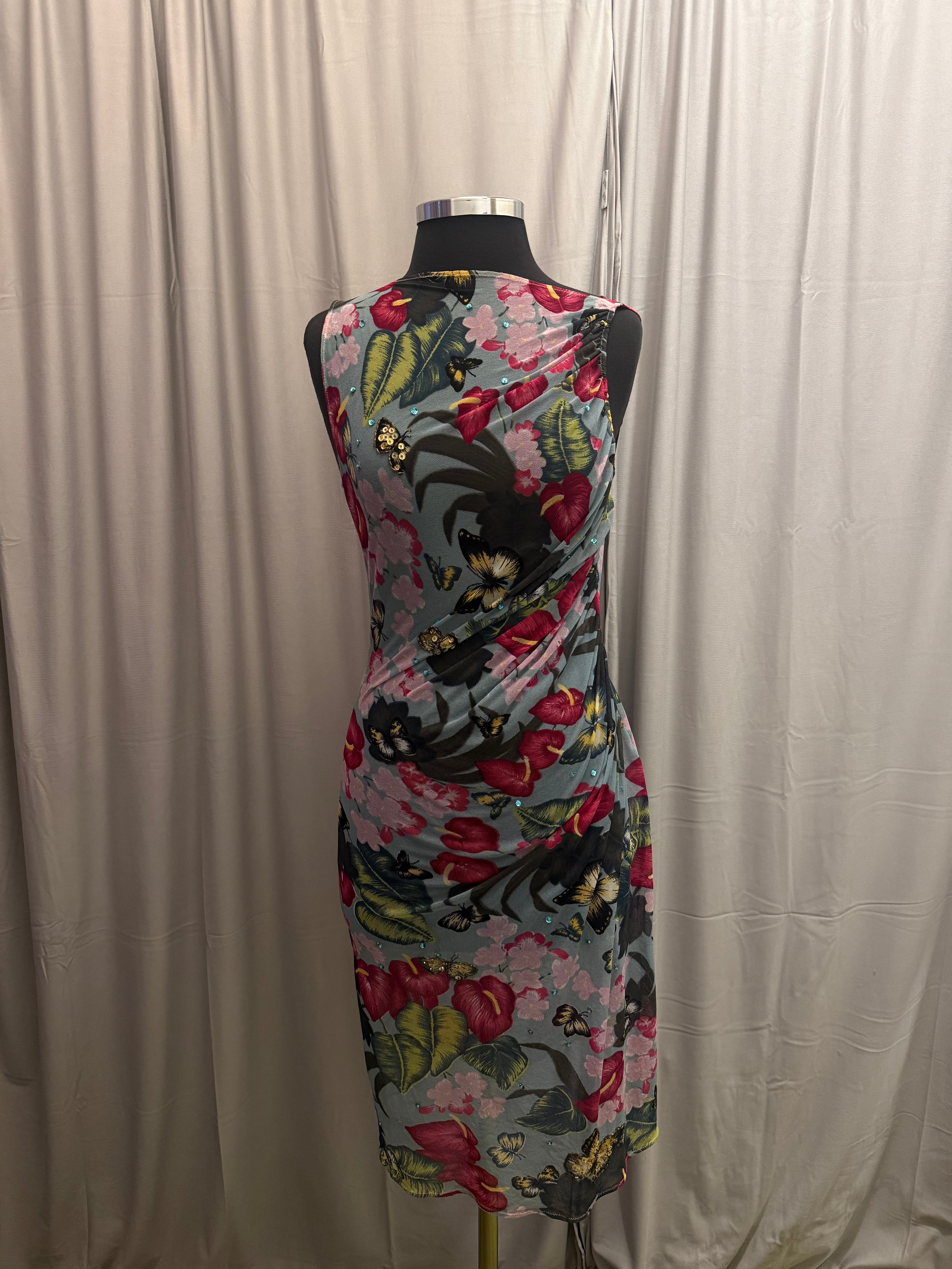 Gaetano Navarra Mesh Dress