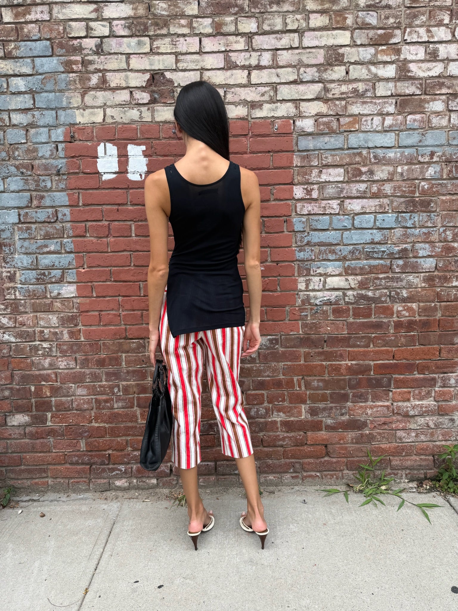 Black Prada Tank Top