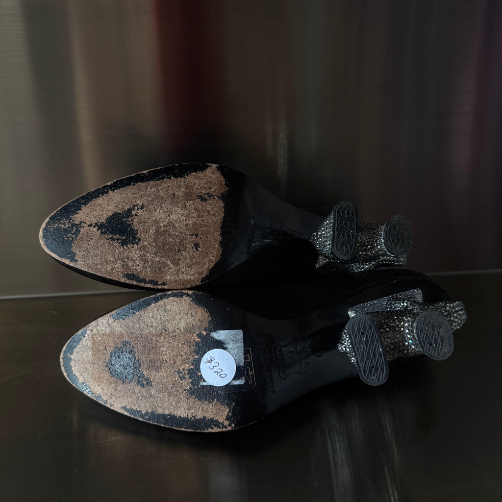 Ramon Tenza Rhinestone Elephant Heel