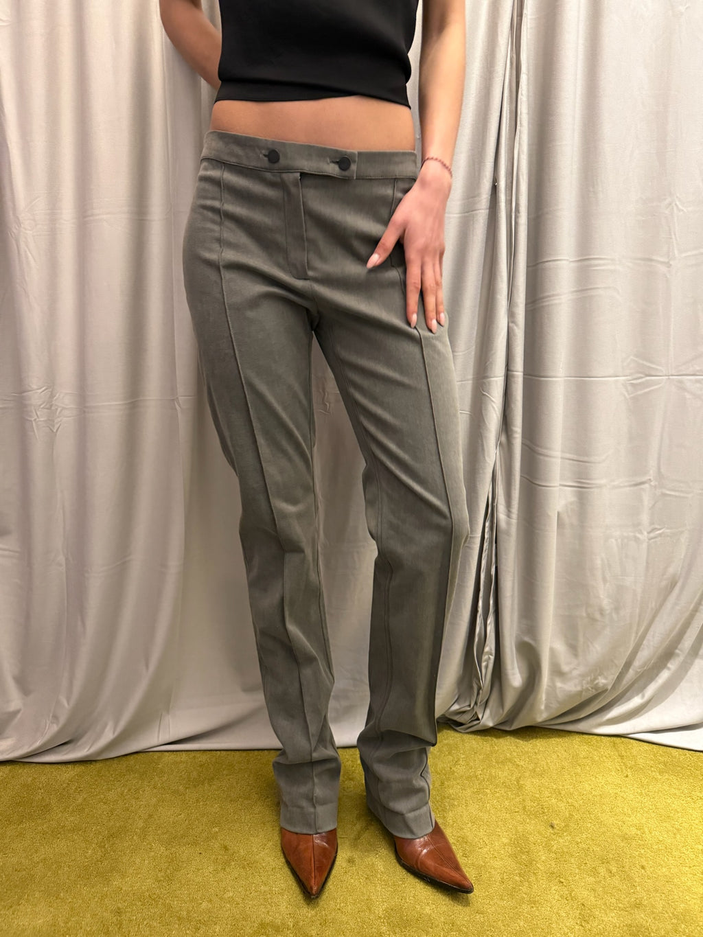 Cavalli Embroidered Pants