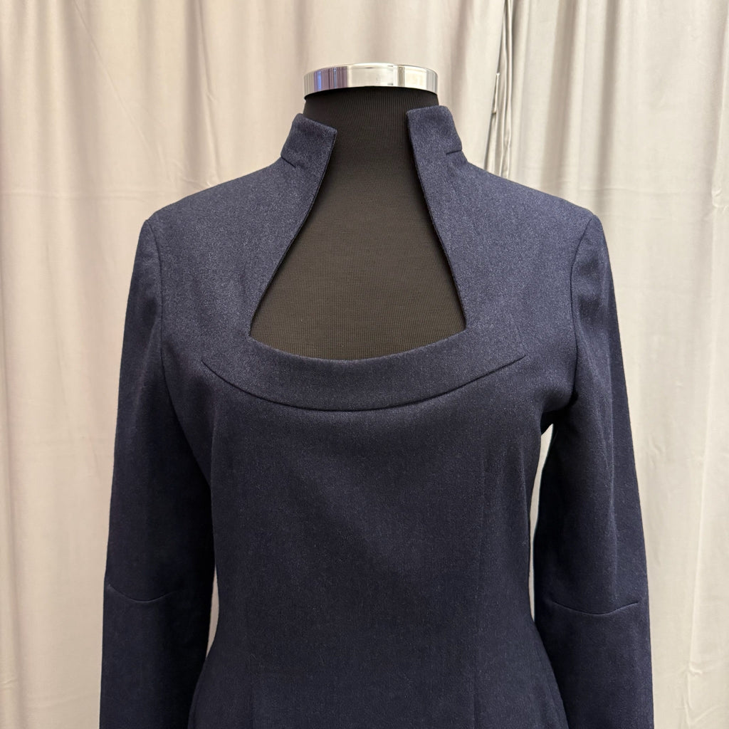 Alexander Mcqueen Maxi Wool Dress