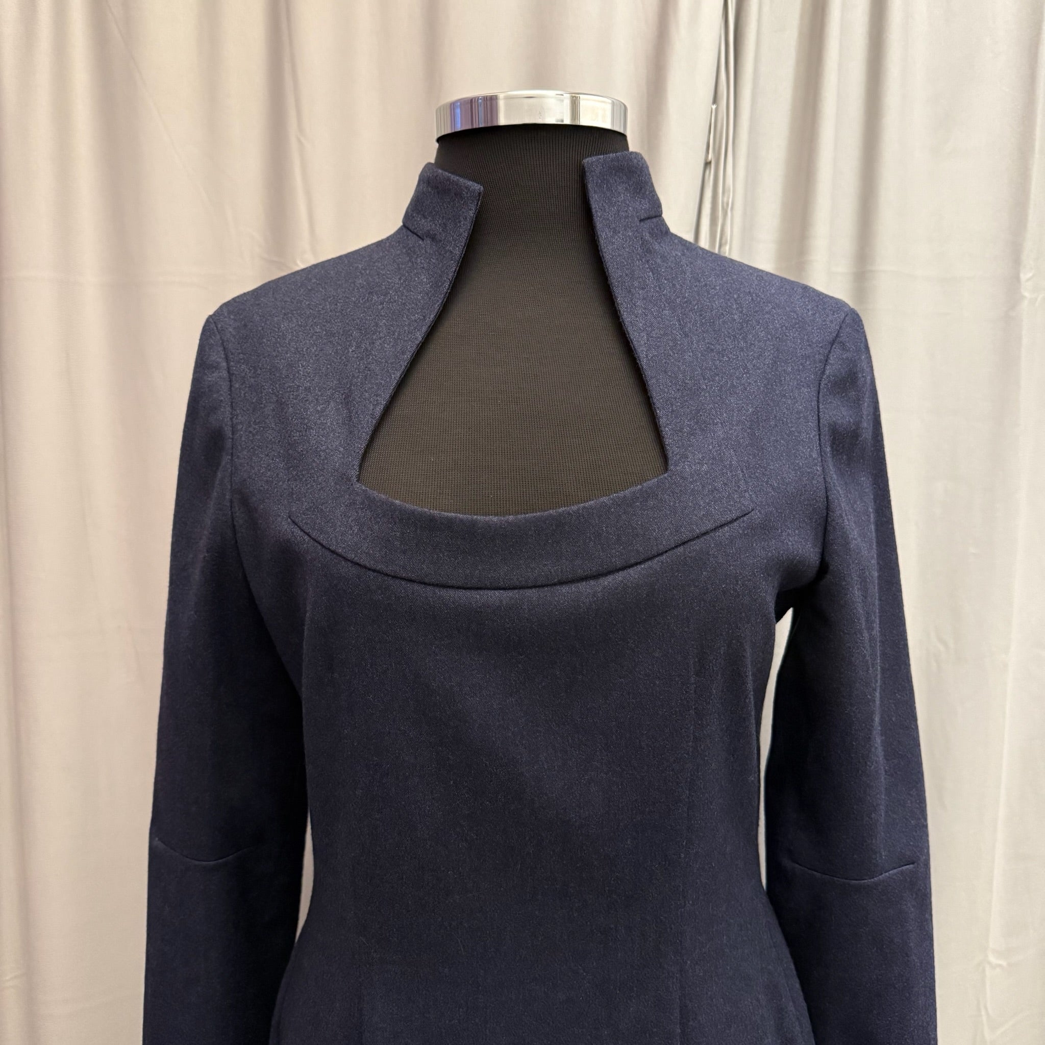 Alexander Mcqueen Maxi Wool Dress